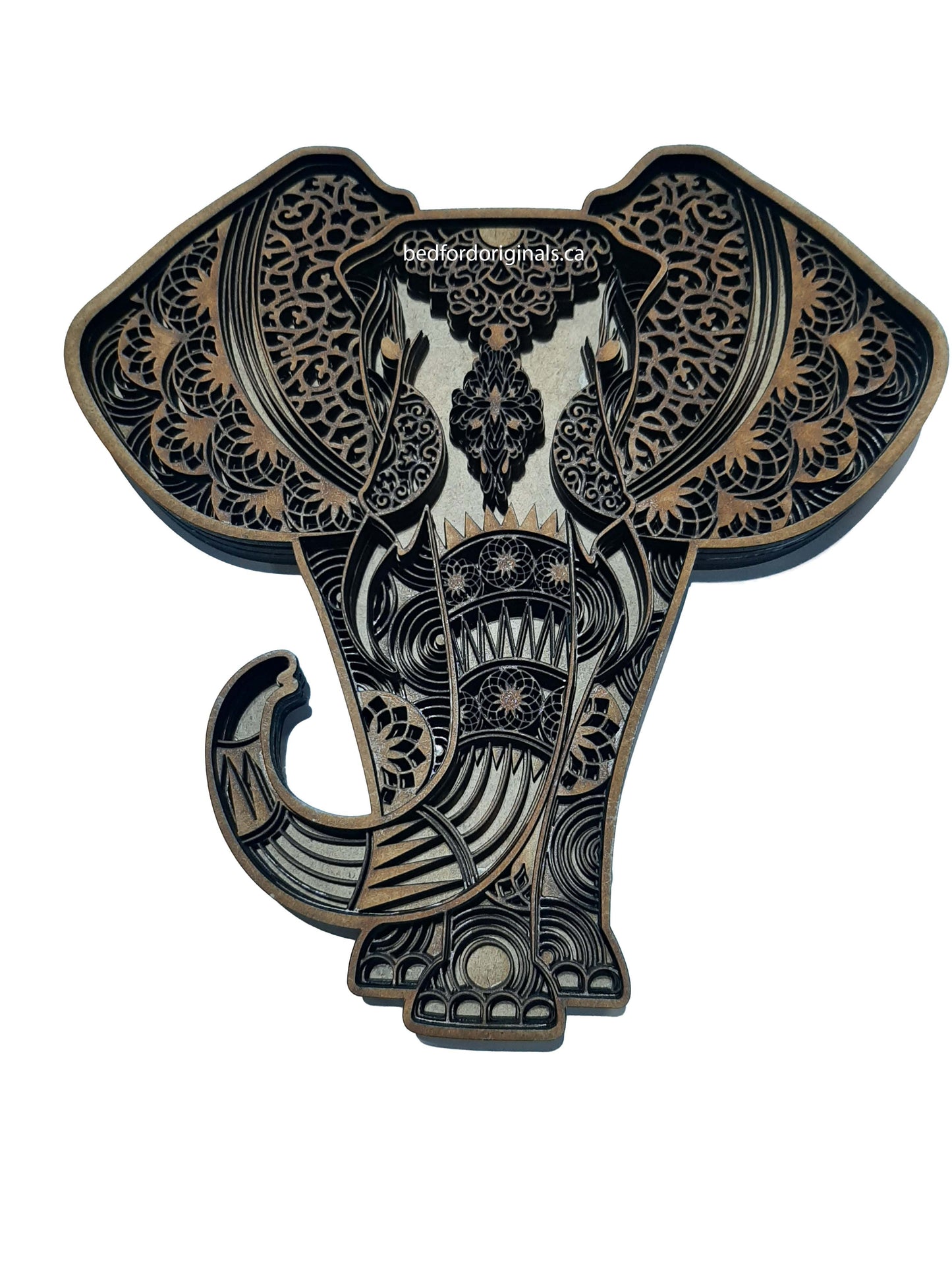 3D Wall Art - Elephant - Small - CLEARANCE