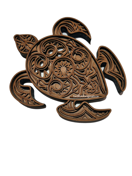 3D Wall Art - Turtle - CLEARANCE