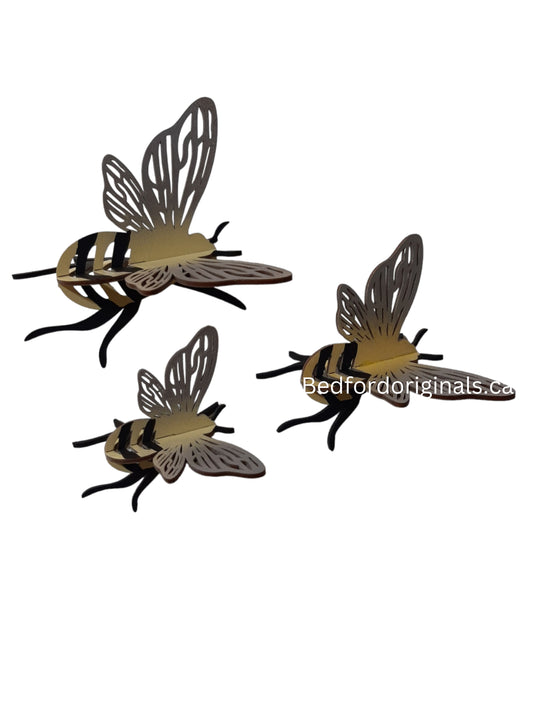 3D Bee Shelf Sitters