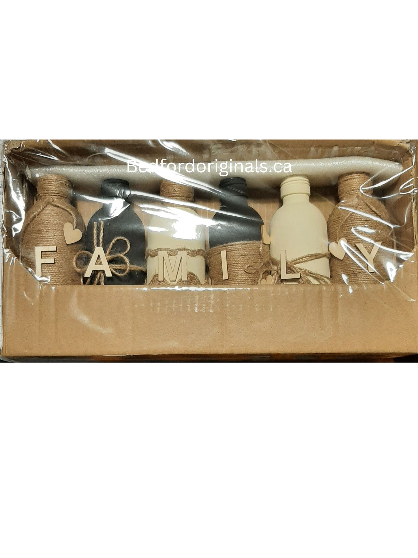 Family Bottles Shelf Sitter