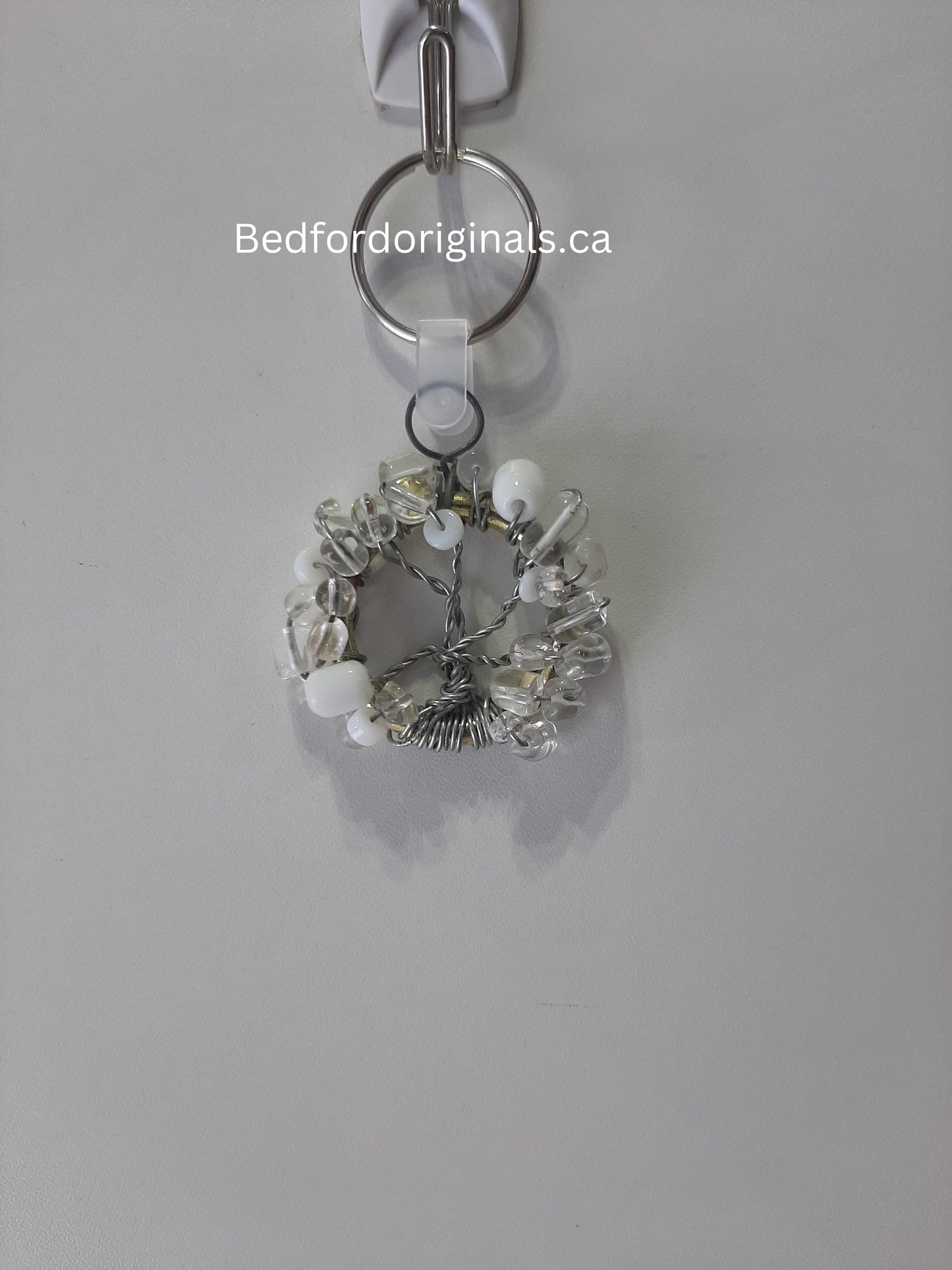 Stone Tree of Life Keychains