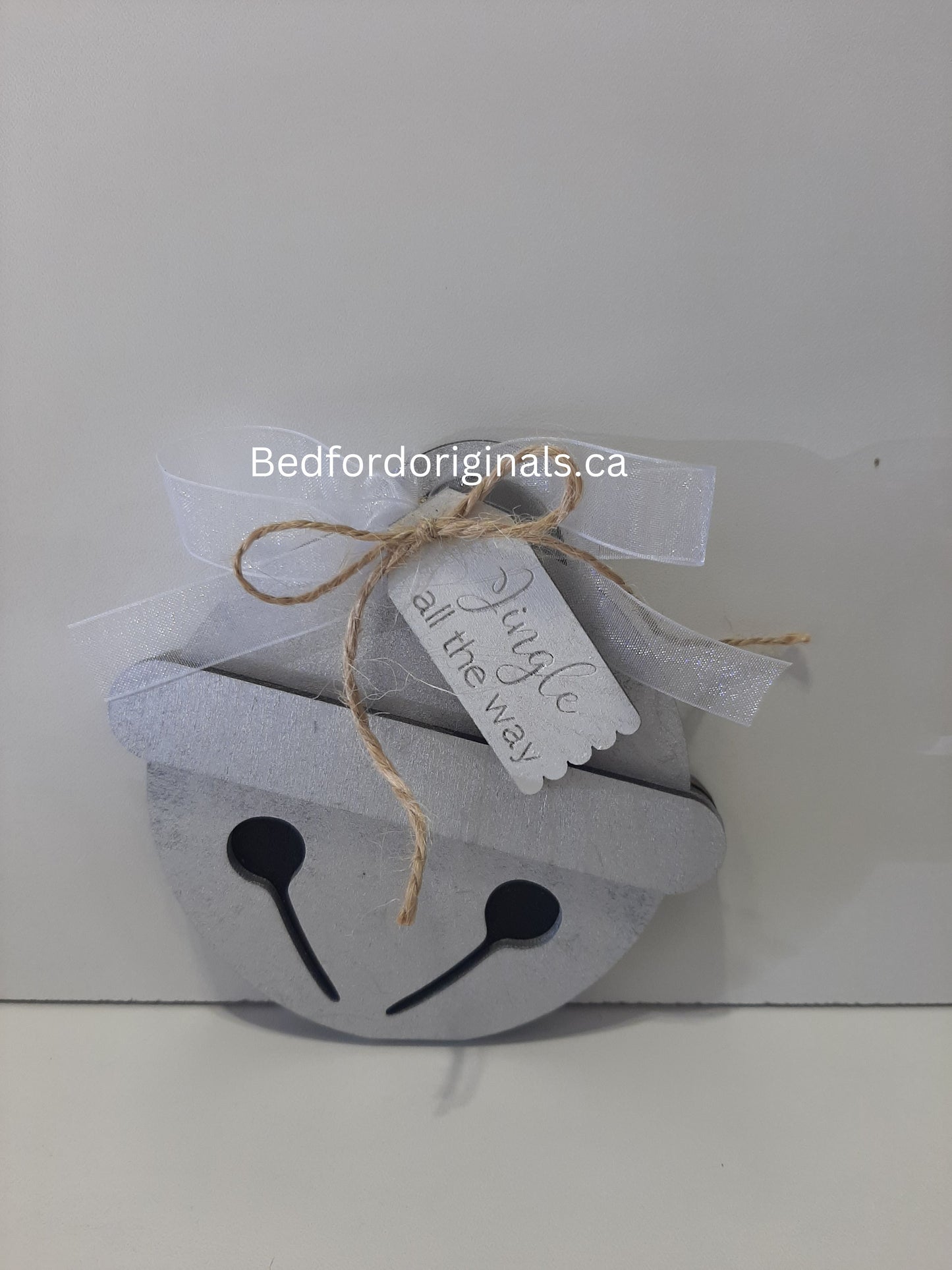 Silver Bells Shelf Sitter