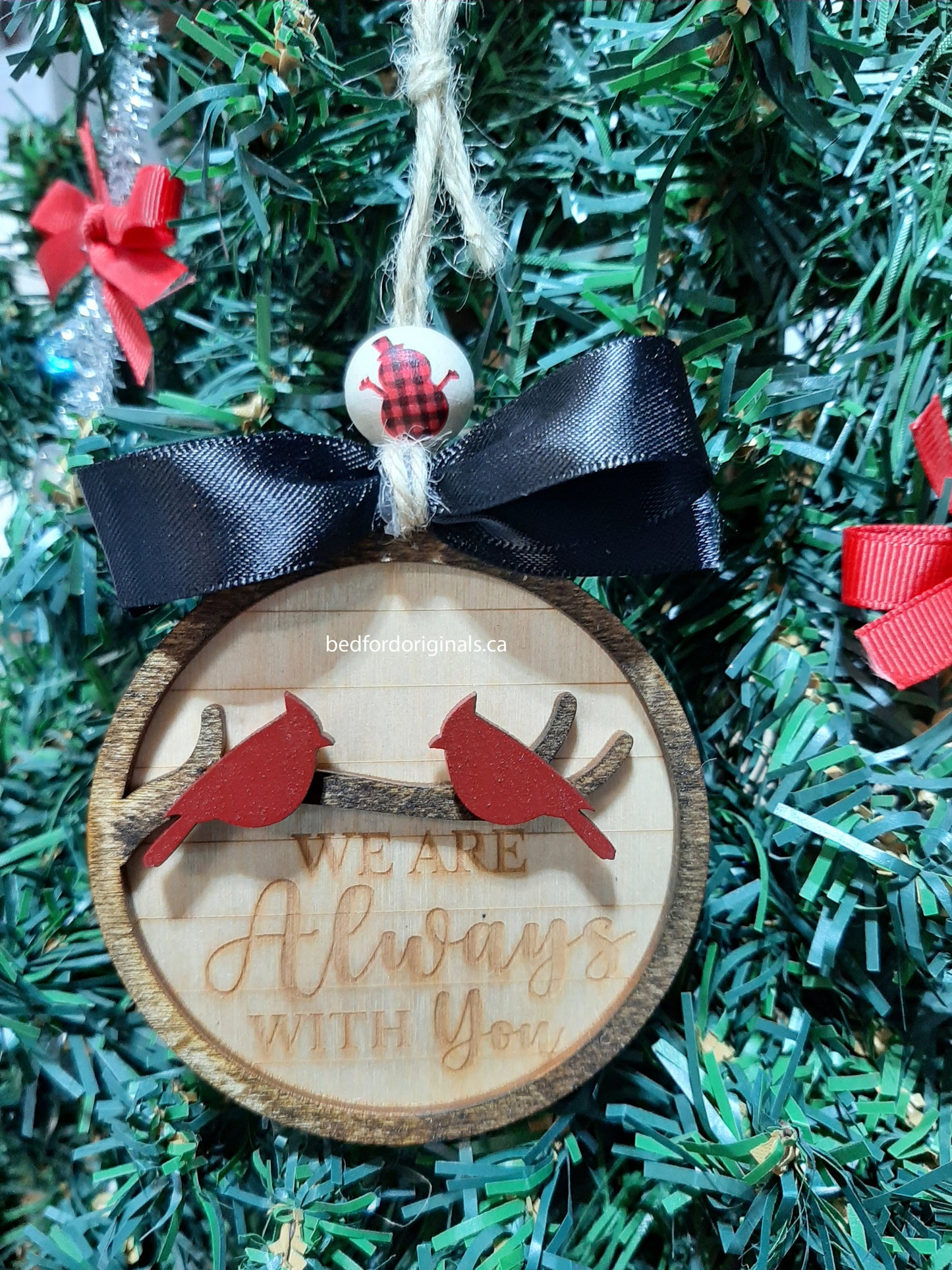 Cardinal Memory Ornament