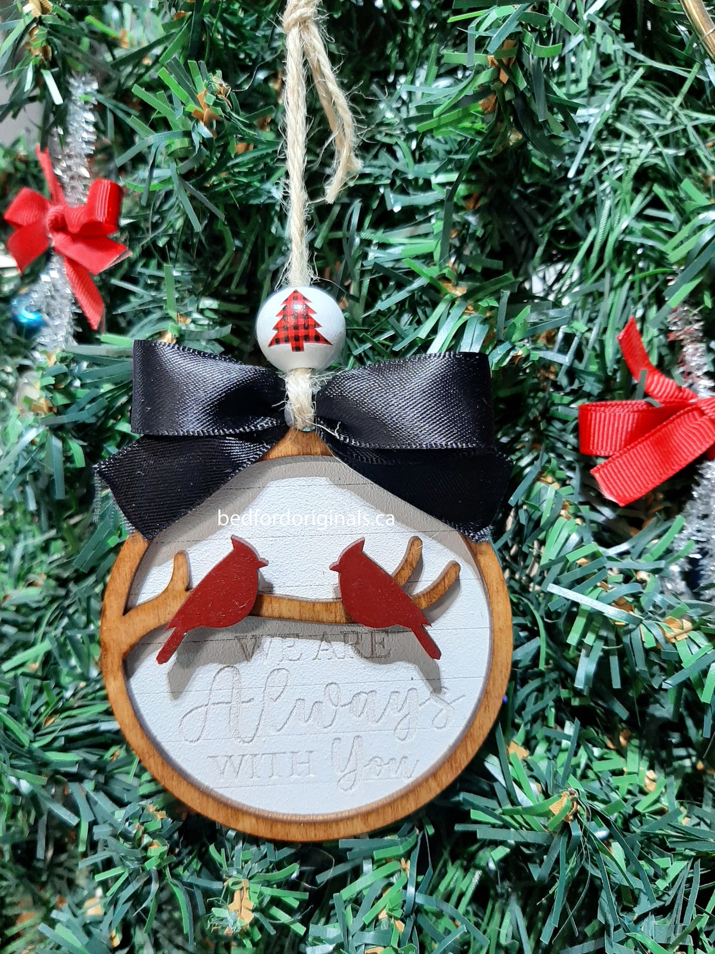 Cardinal Memory Ornament