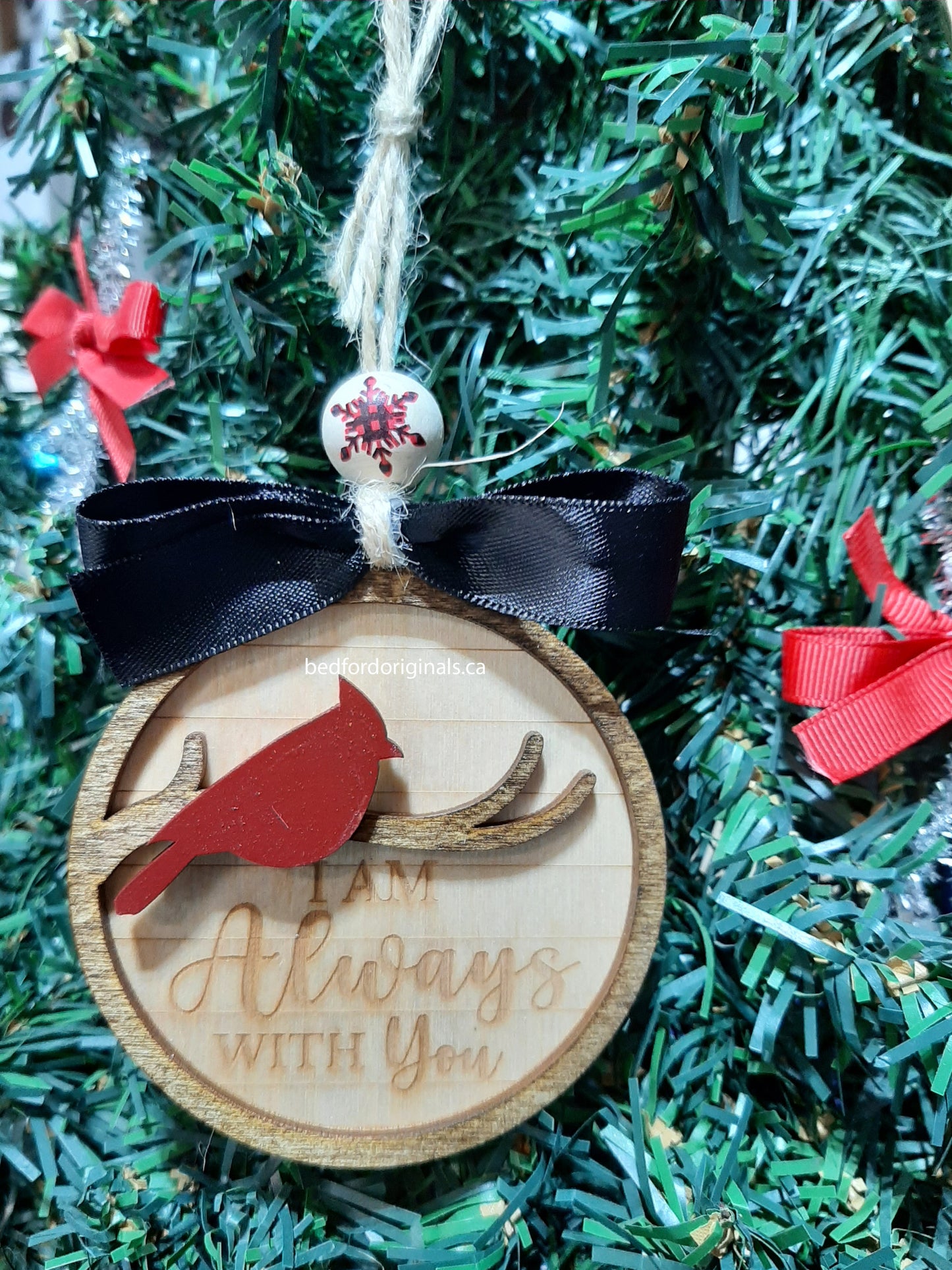 Cardinal Memory Ornament