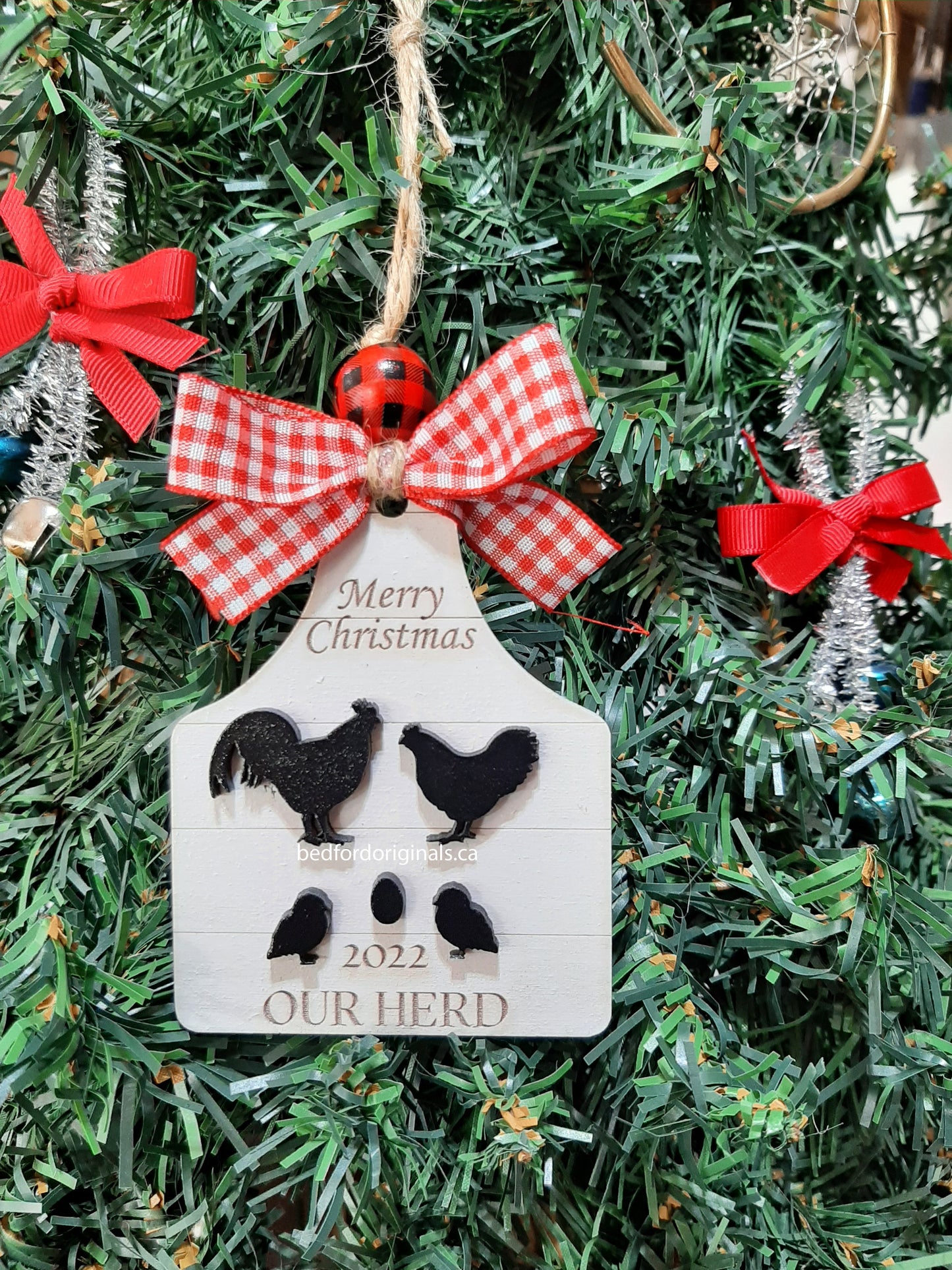 Our Herd Animal Family Ornament
