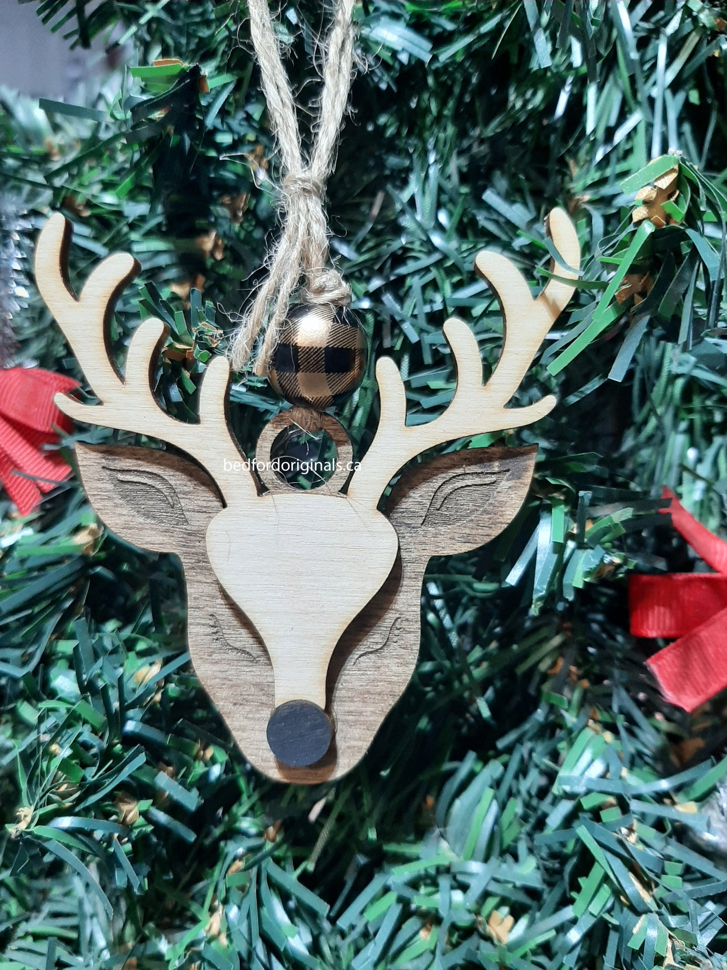 Deer Face Ornament