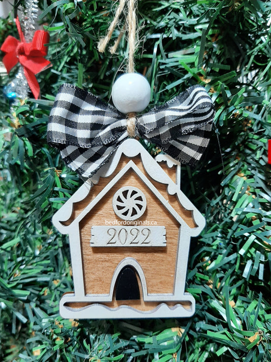 Gingerbread House Ornament - CLEARANCE