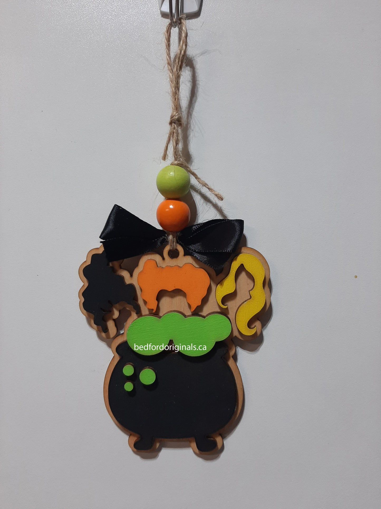 Halloween Cauldron Car Hanger