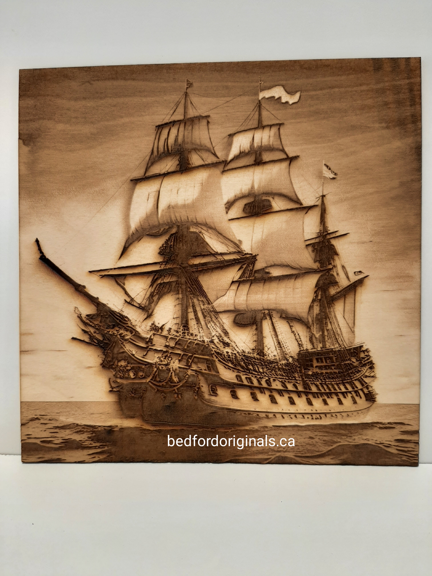 Engraved Birch Wall Hanging