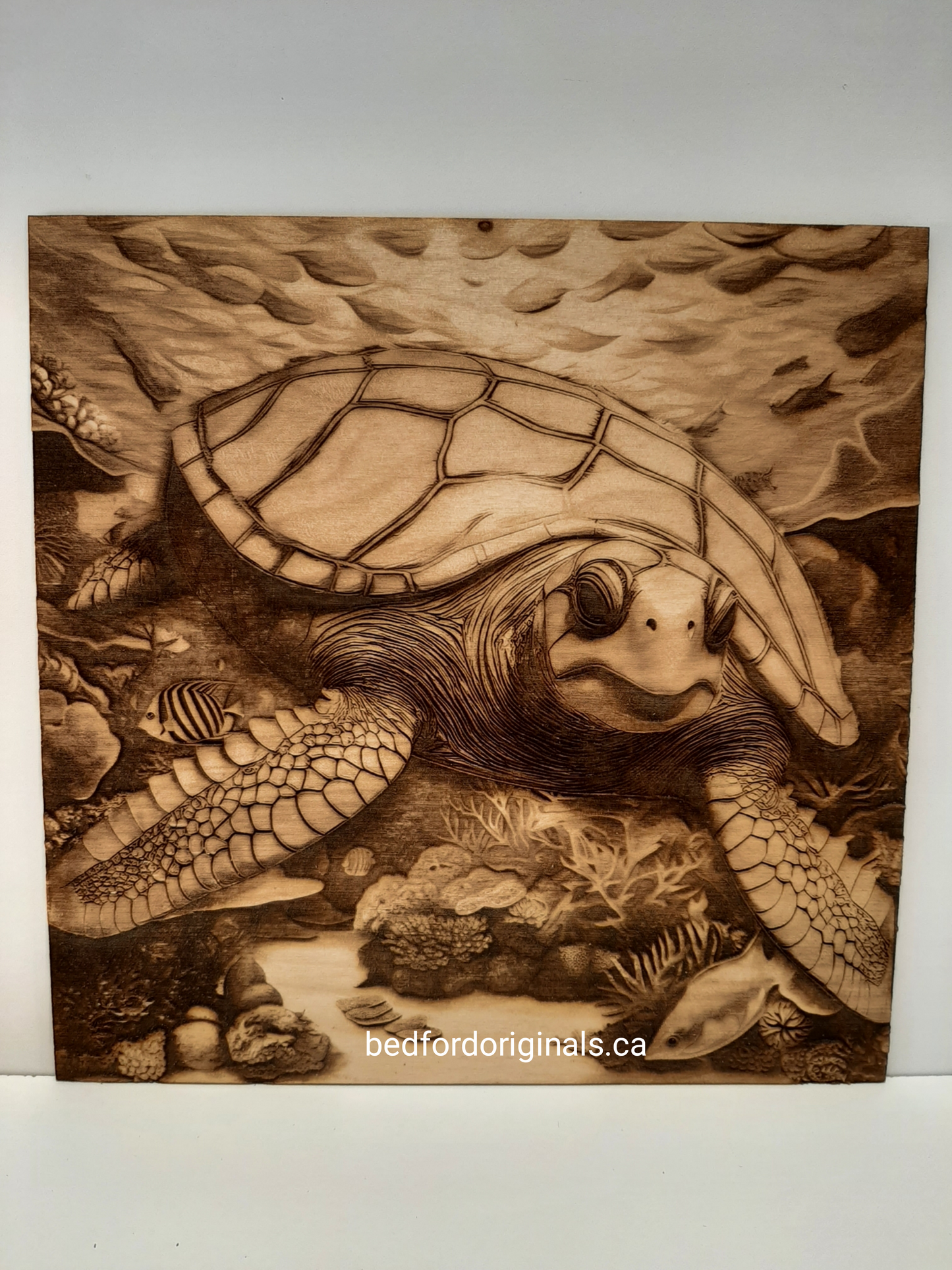 Engraved Birch Wall Hanging