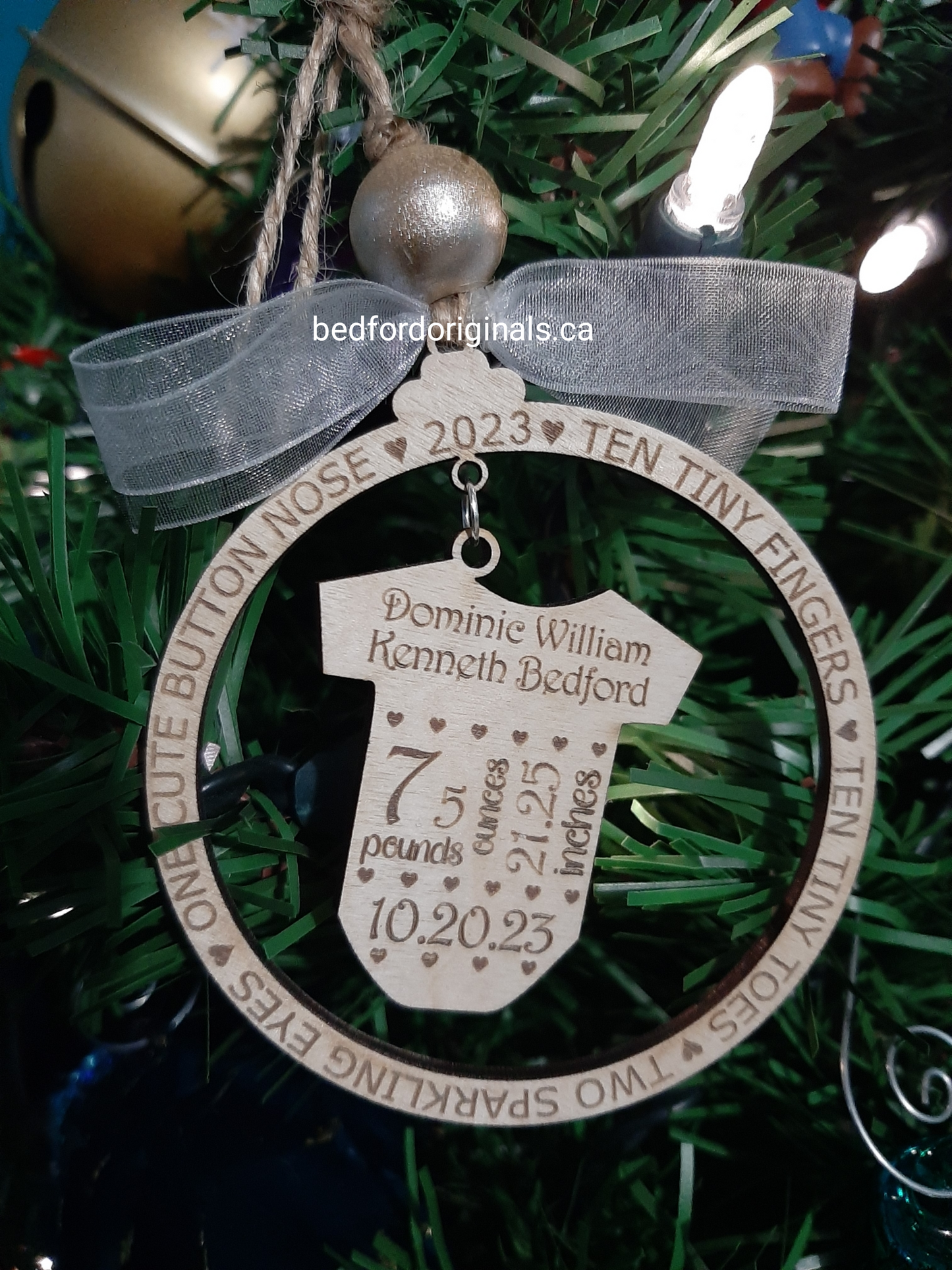 Baby Onesie Ornament