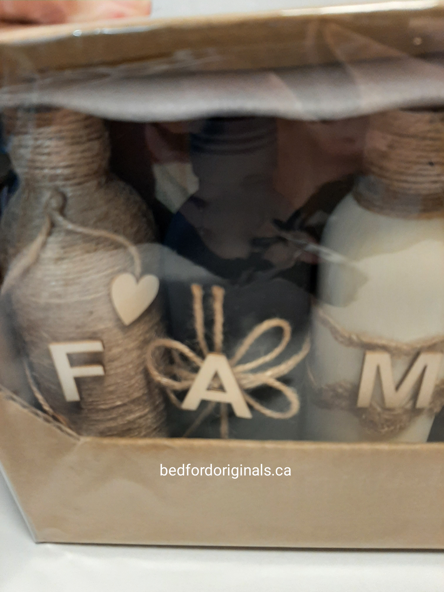 Family Bottles Shelf Sitter