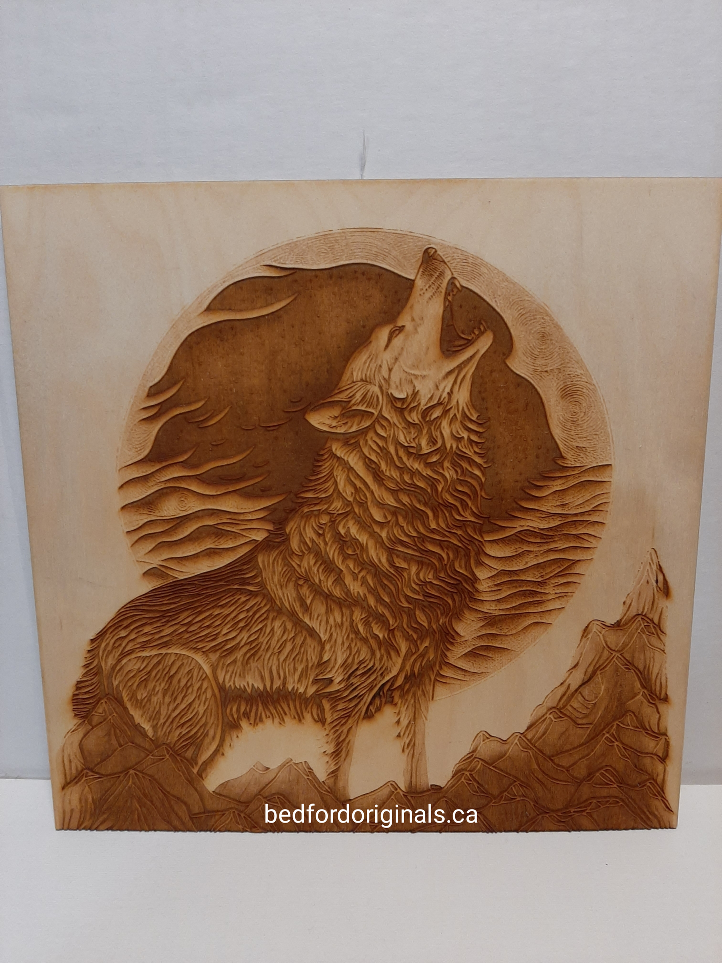 Engraved Birch Wall Hanging