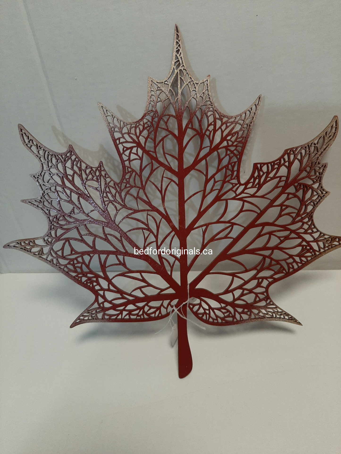 Maple Leaf Vein Art