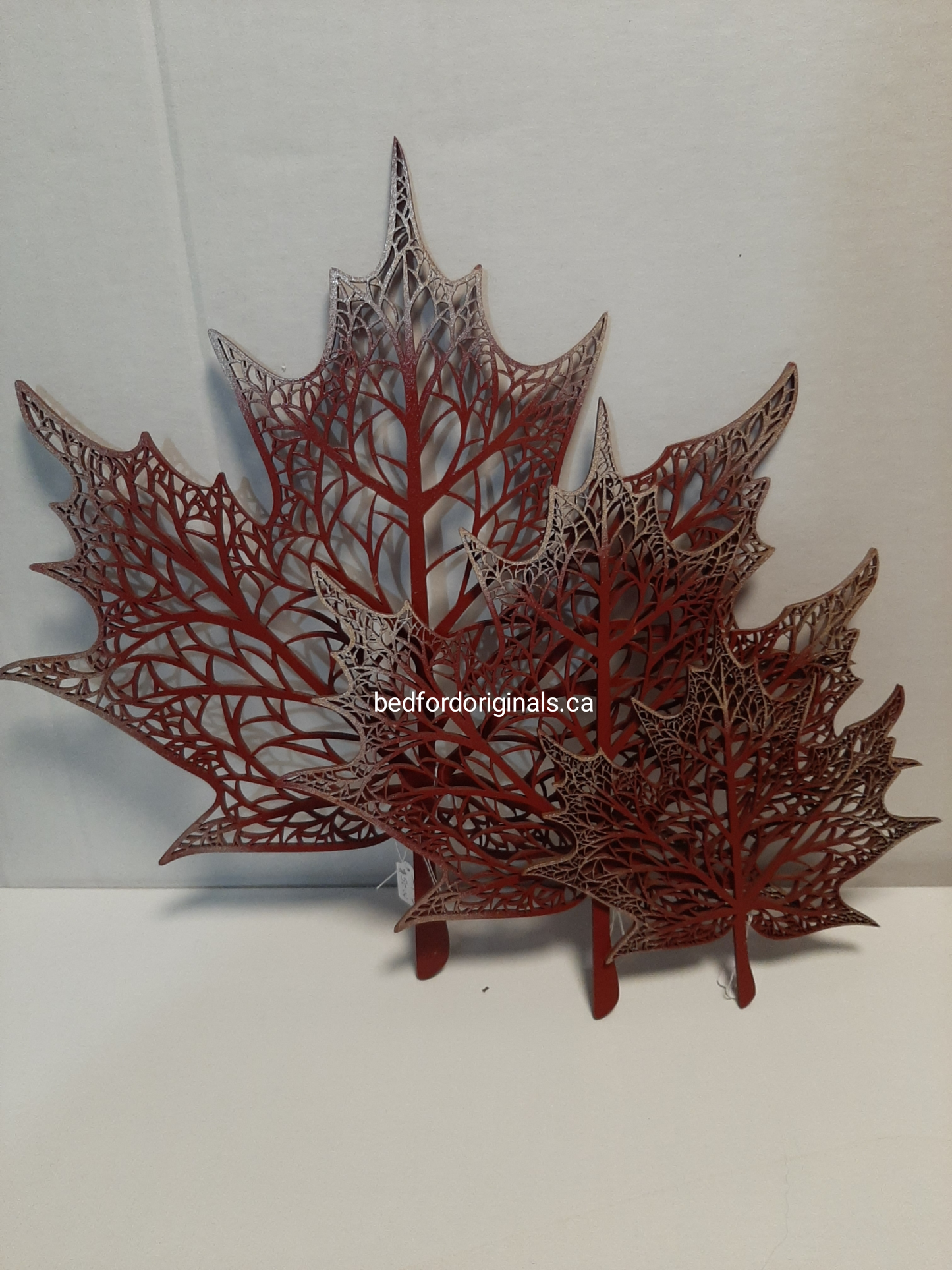 Maple Leaf Vein Art