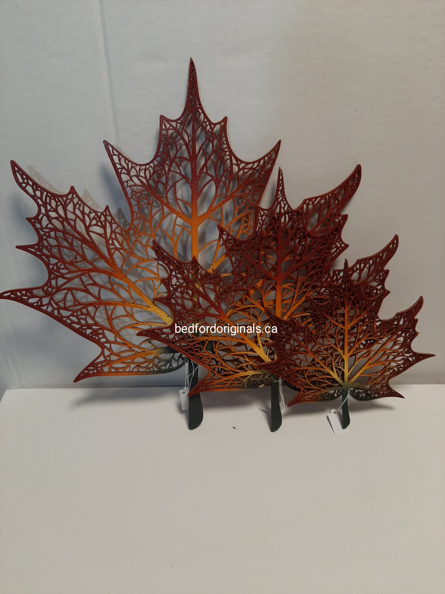 Maple Leaf Vein Art