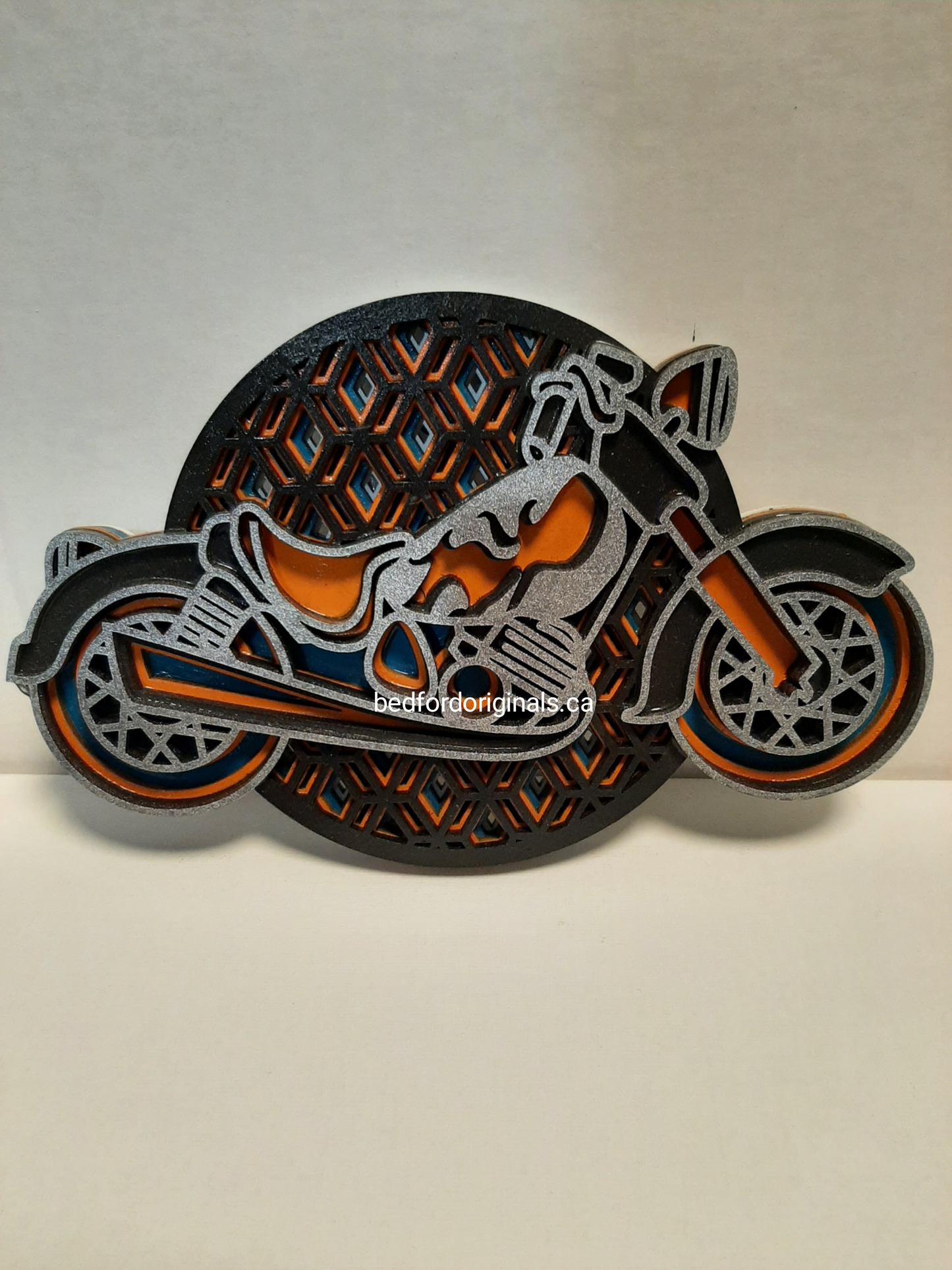 3D Wall Art - Motorcycle - CLEARANCE