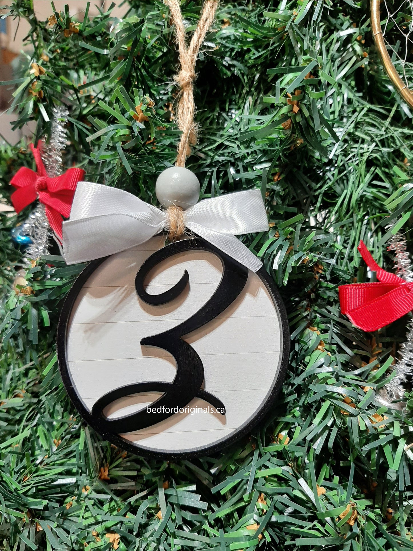 Initial Monogram Ornament