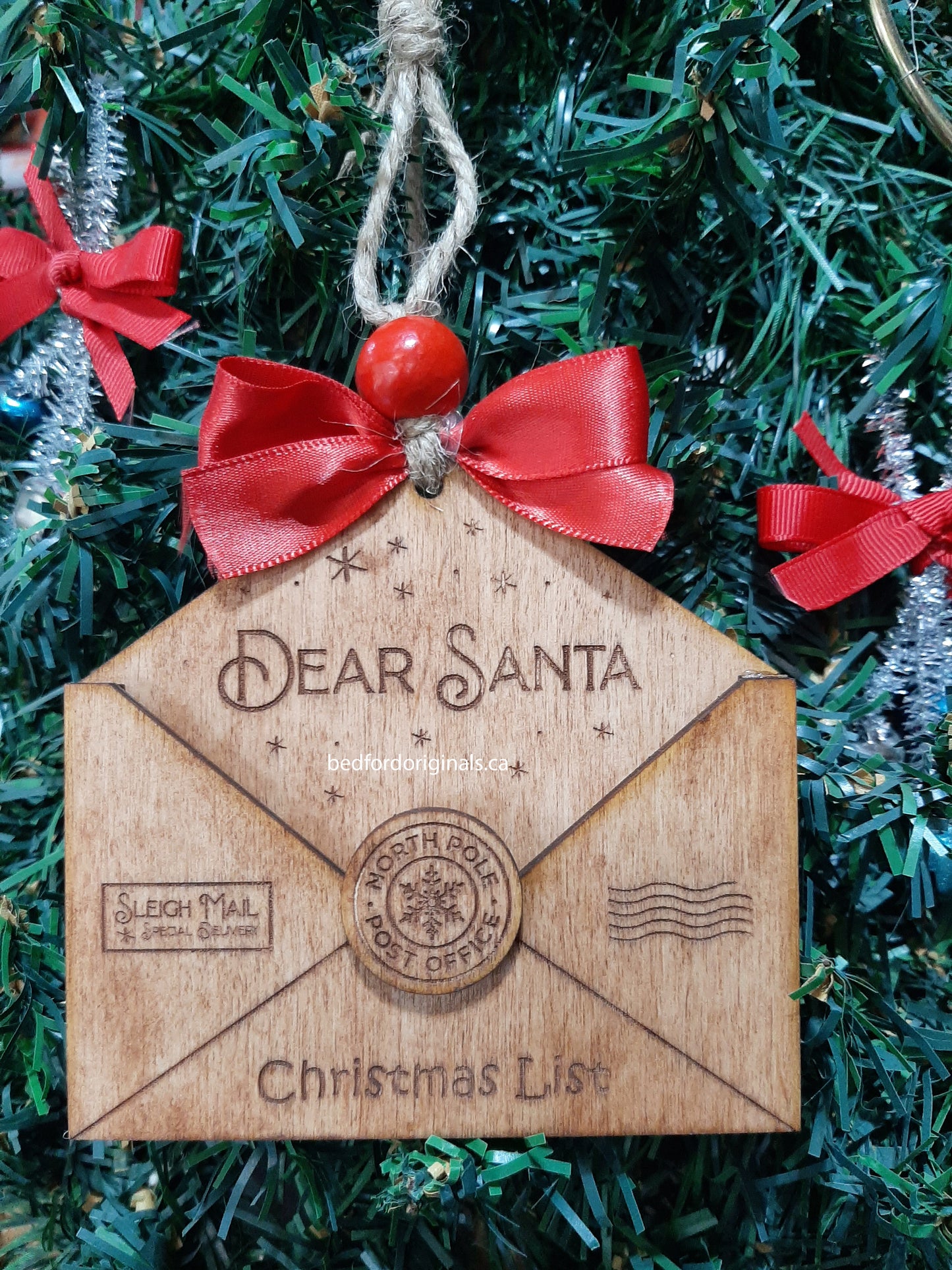 Santa Letter Ornament