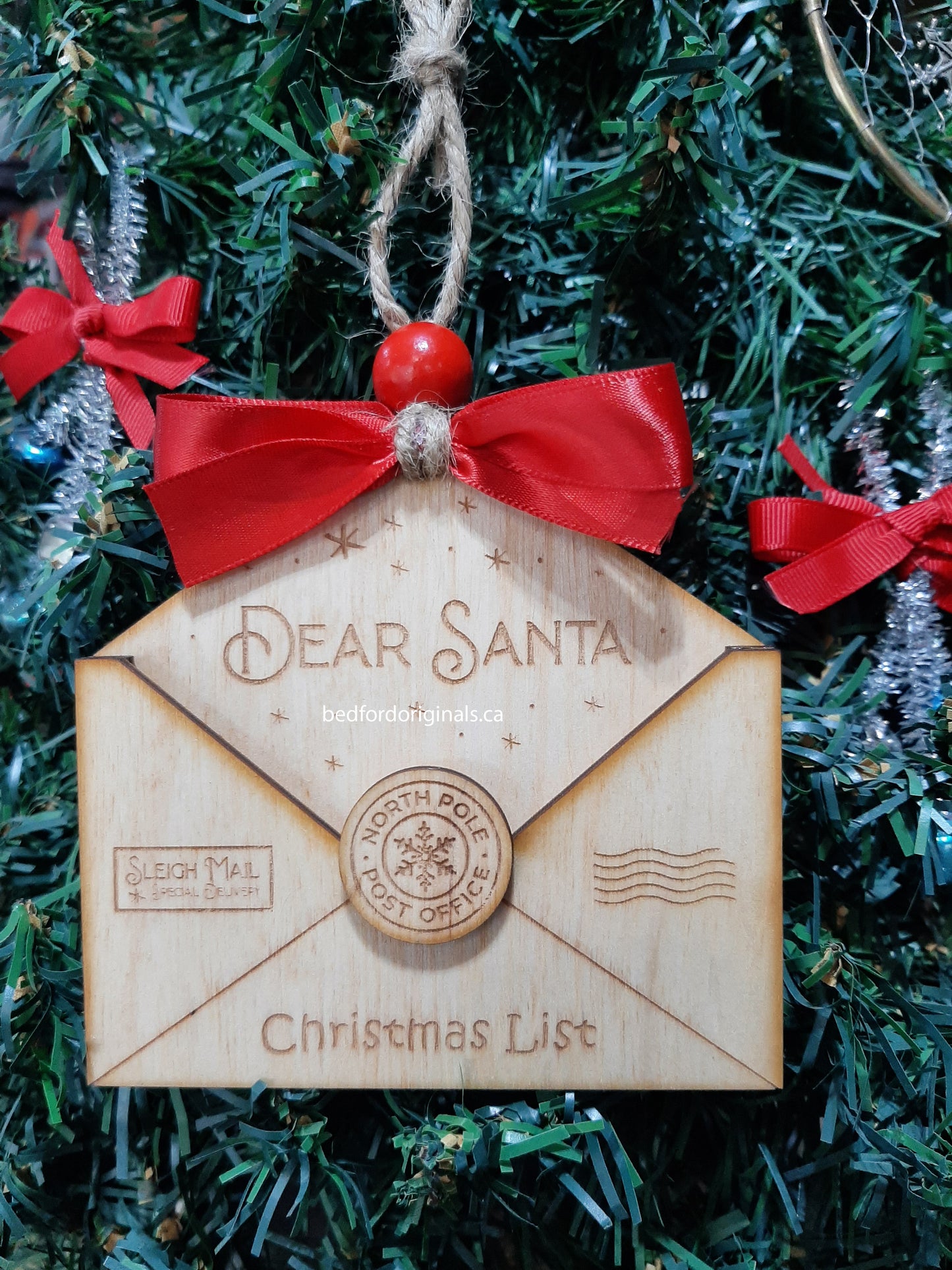 Santa Letter Ornament
