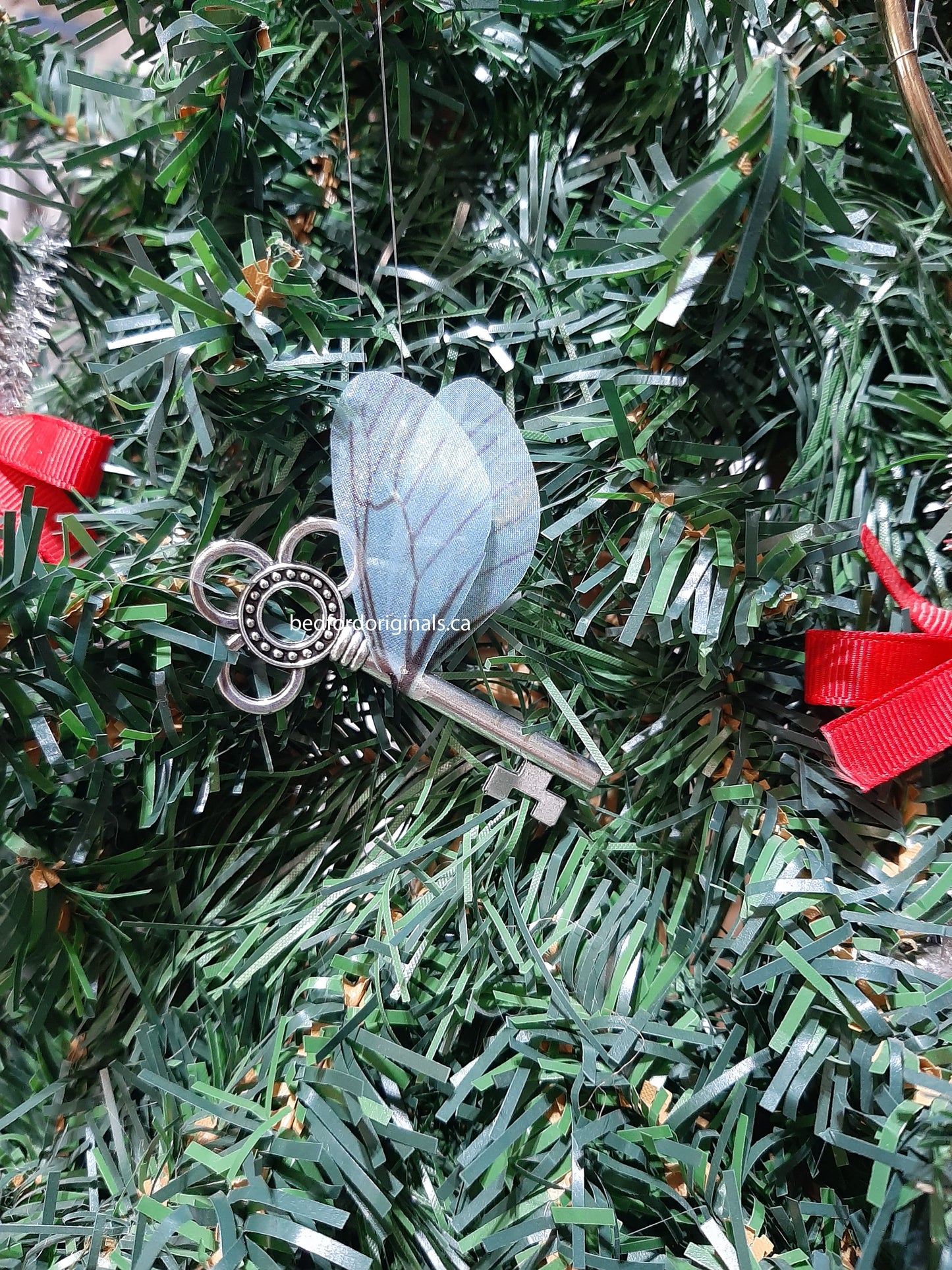 Winged Key Ornament