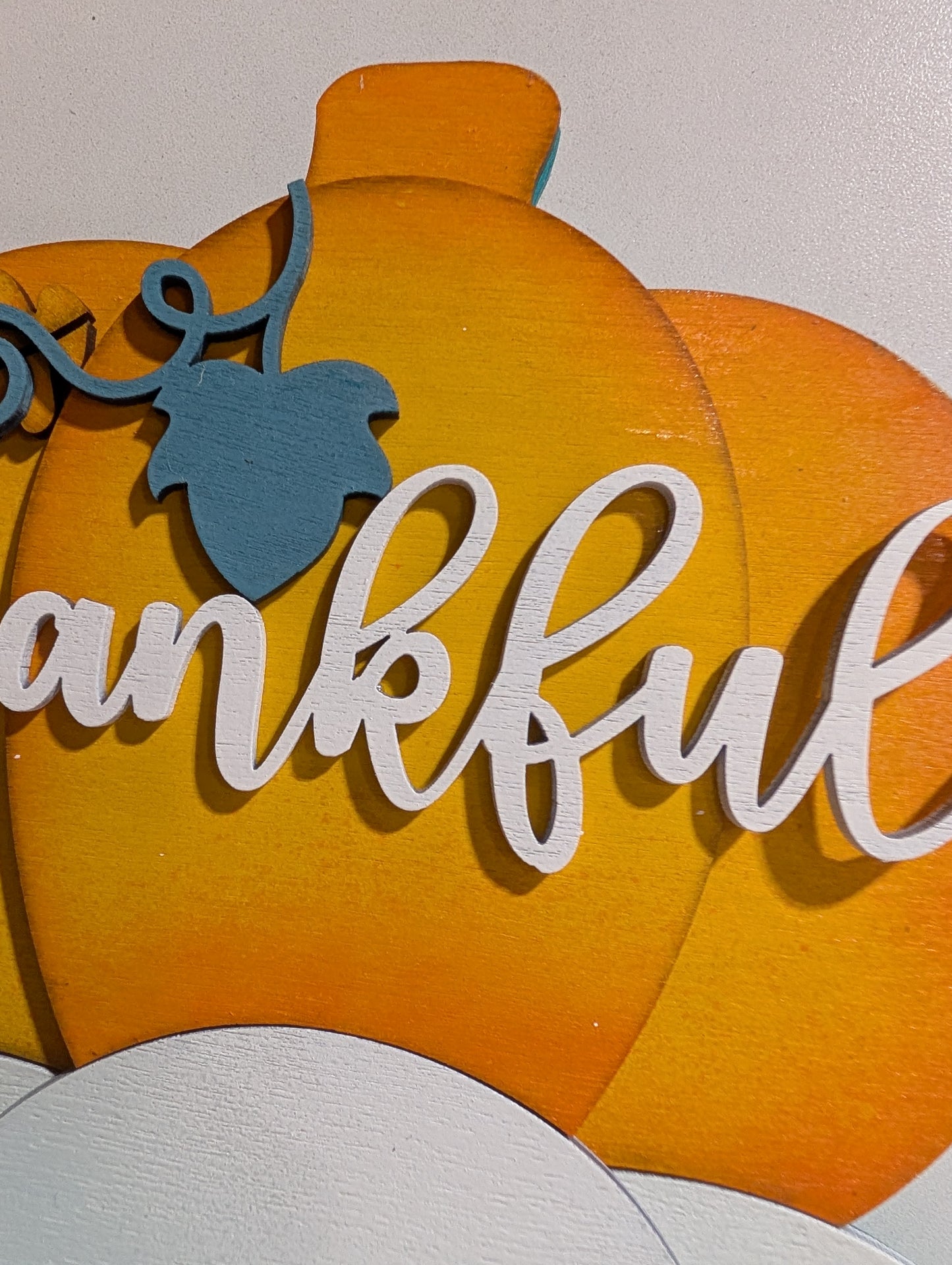 Stacked Pumpkin Decor