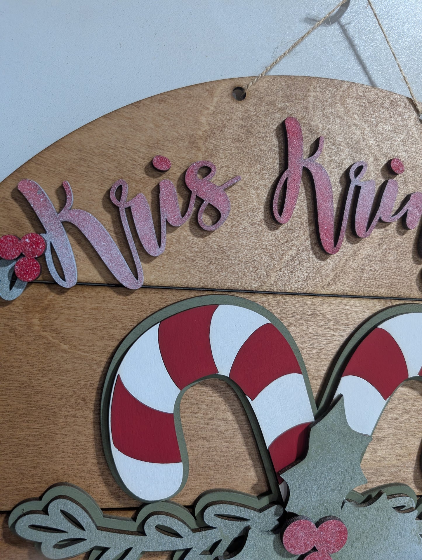 Kris Kringle Candy Cane Decor