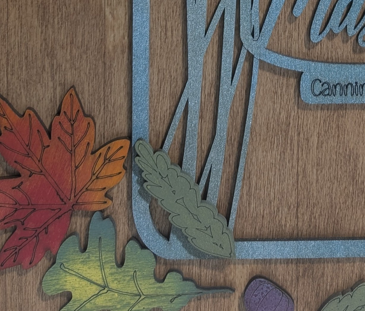 Fall Mason Jar Decor