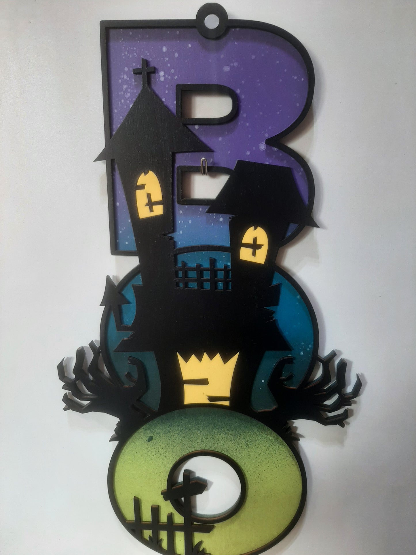 3D Wall Art - BOO Signs 18"