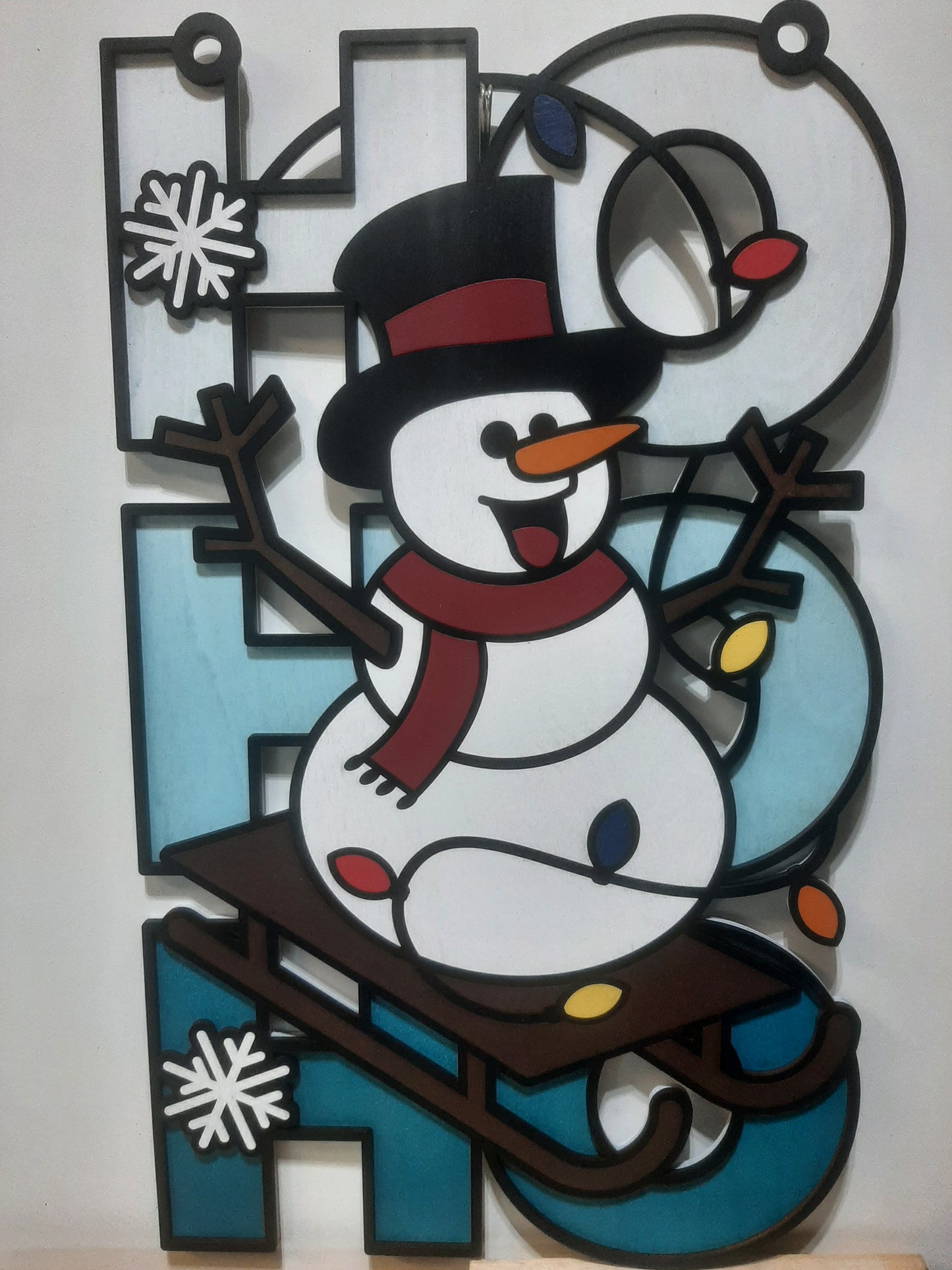 3D Wall Art - Christmas Signs 12" and 18"