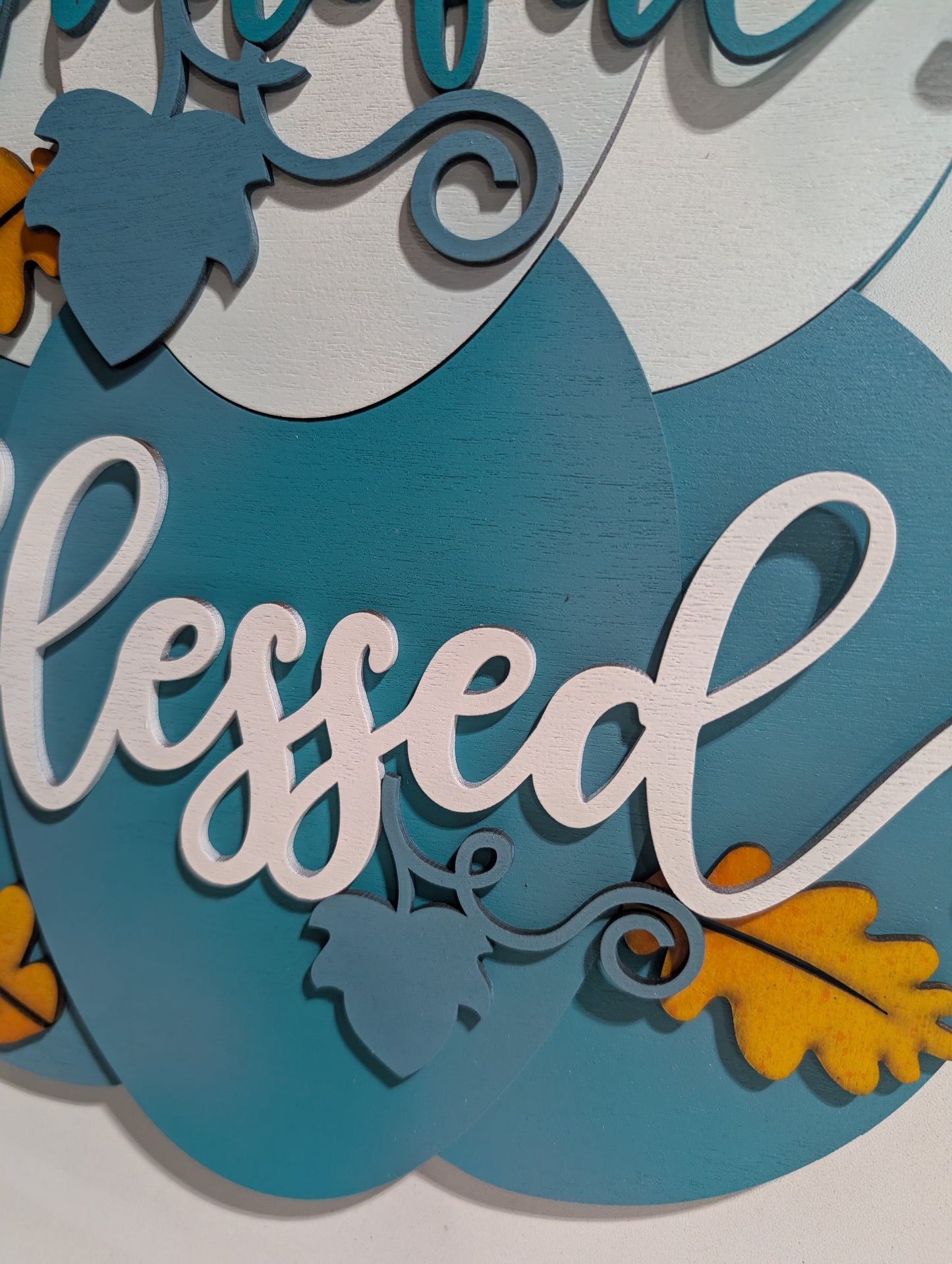 Stacked Pumpkin Decor