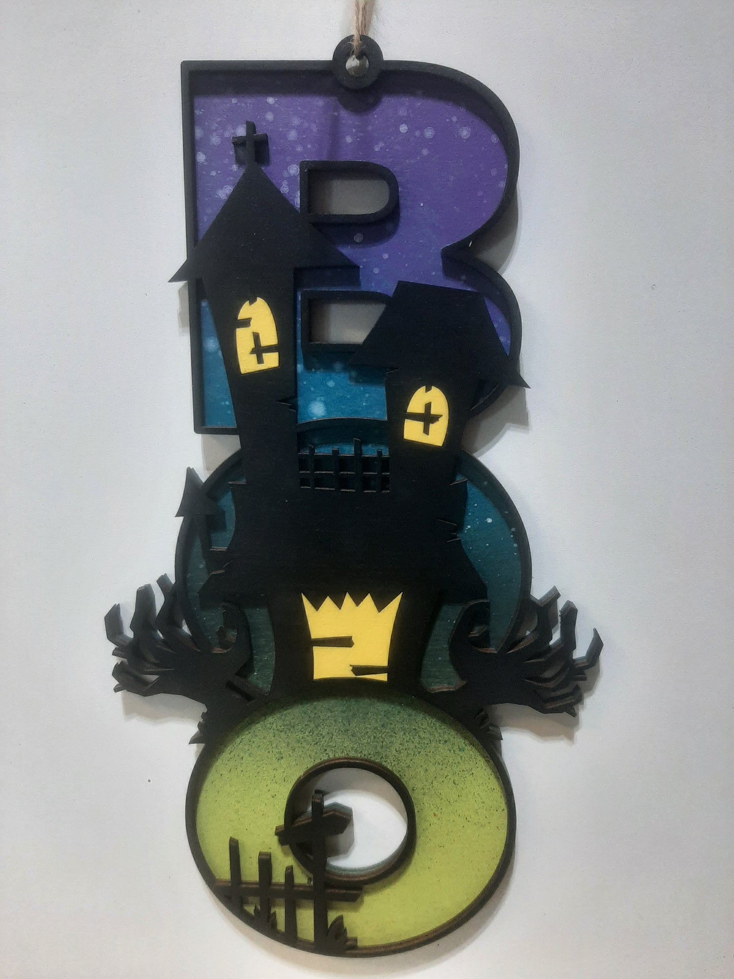 3D Wall Art - BOO Signs 12"