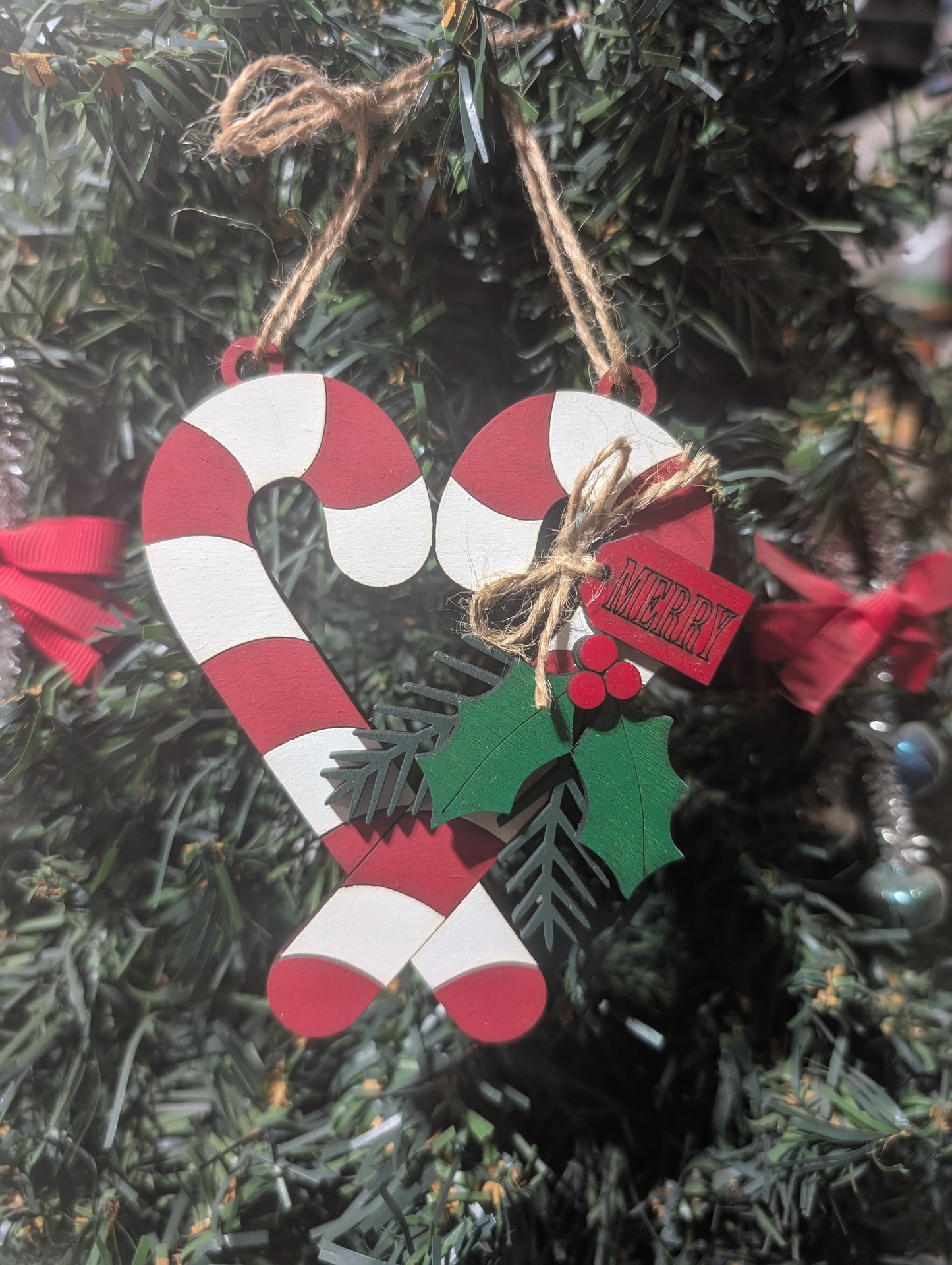 Candy Cane Ornament
