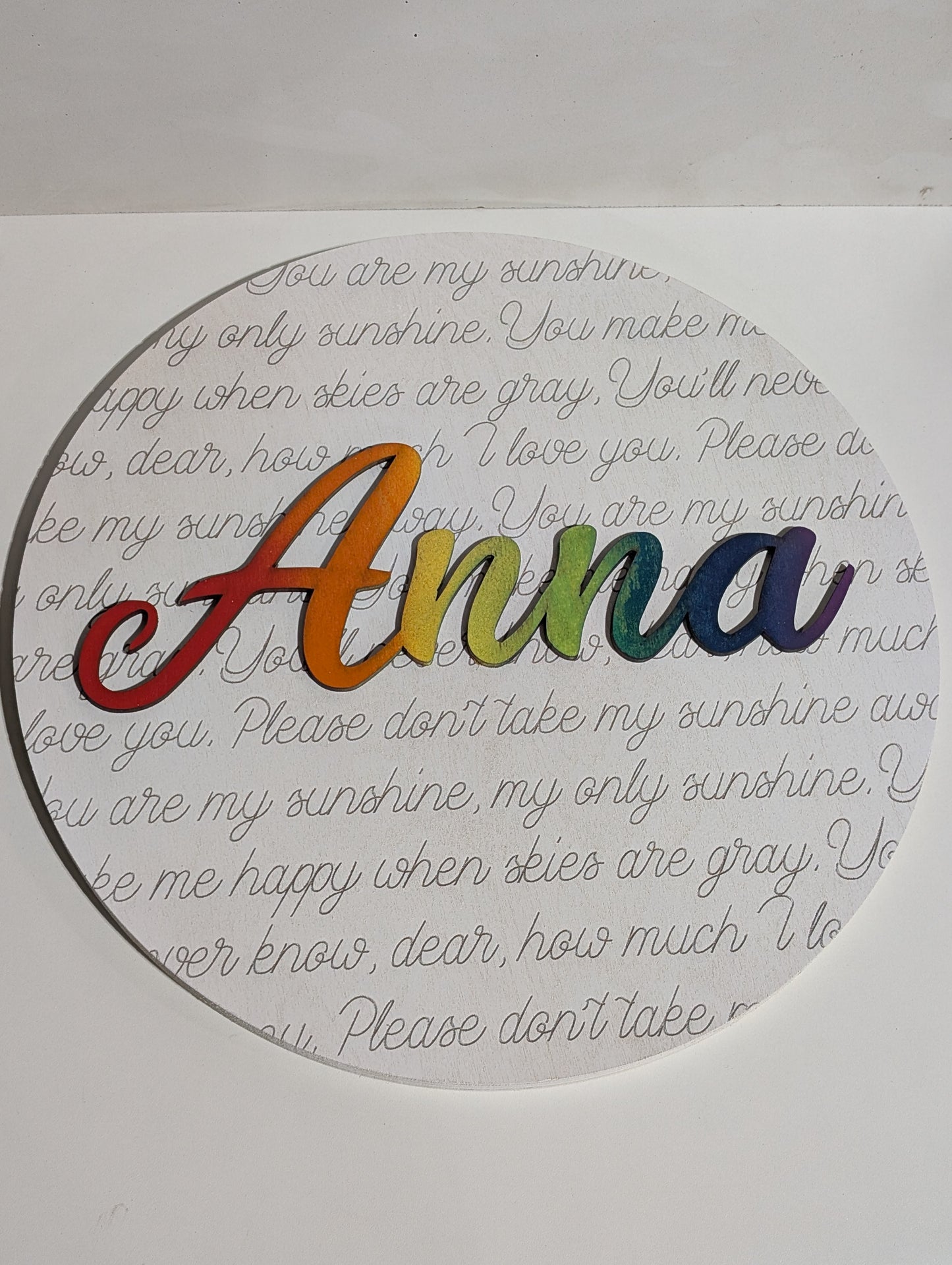 Sunshine Nursery Sign