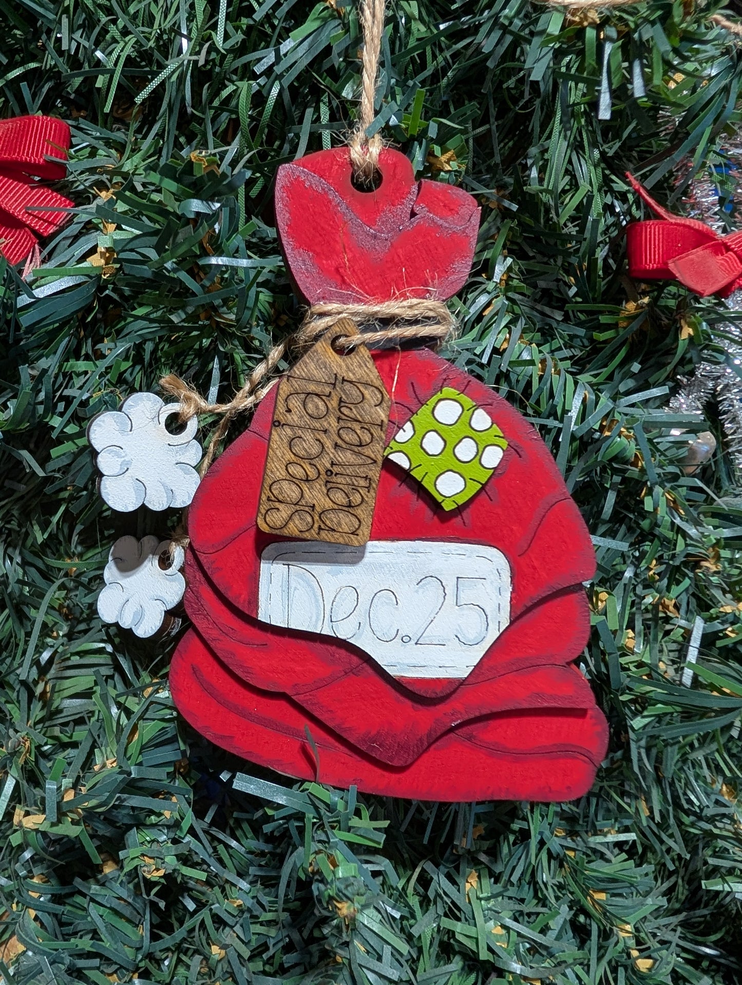 Santa Outfit Ornaments