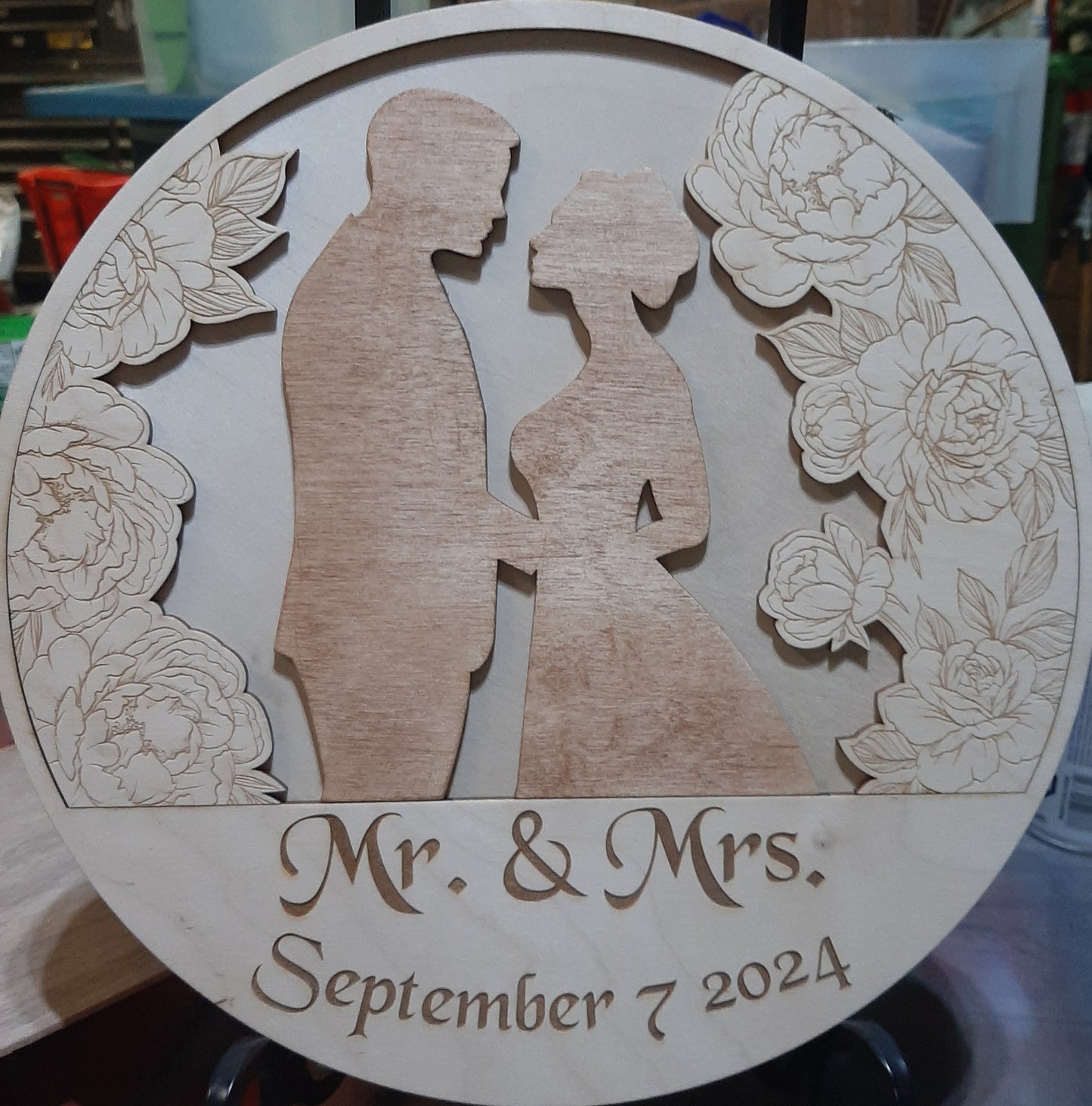 Wedding Sign - Bride and Groom