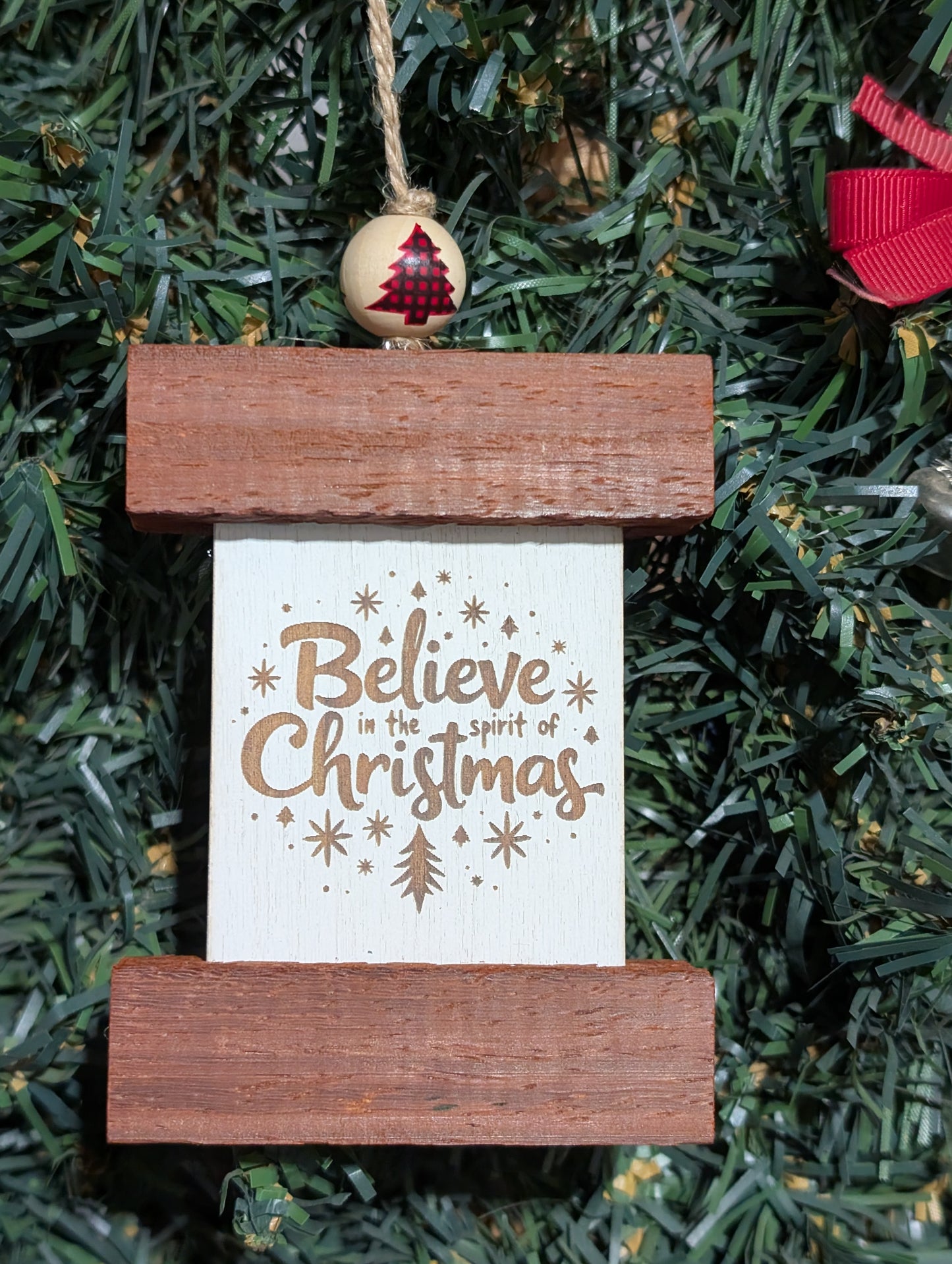 Winter Banner Ornament