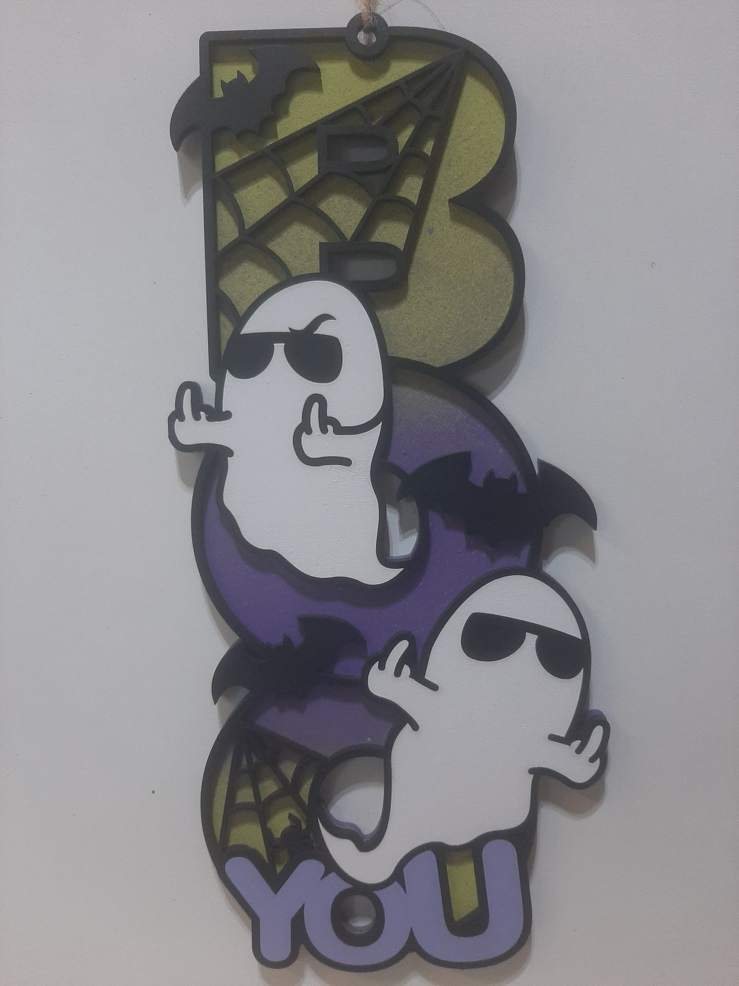 3D Wall Art - BOO Signs 12"