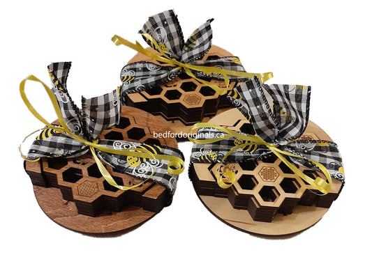 Bee Coaster Set (7 Pieces)