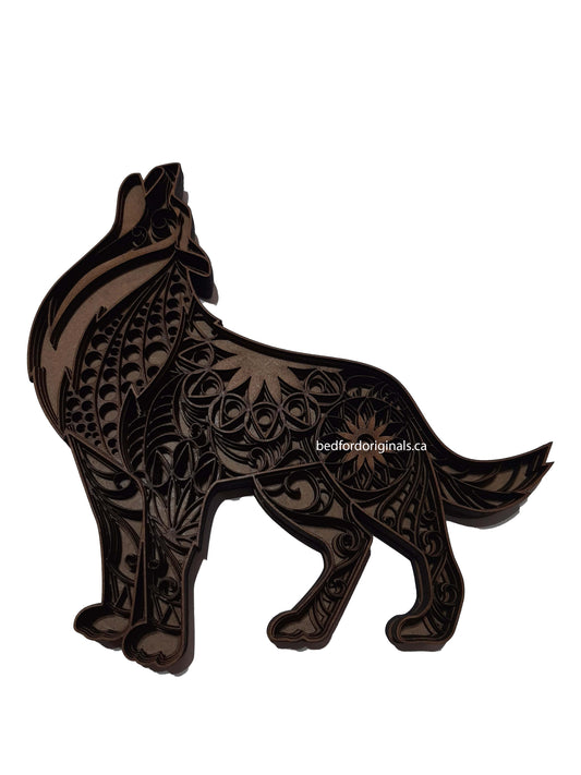 3D Wall Art - Wolf - CLEARANCE