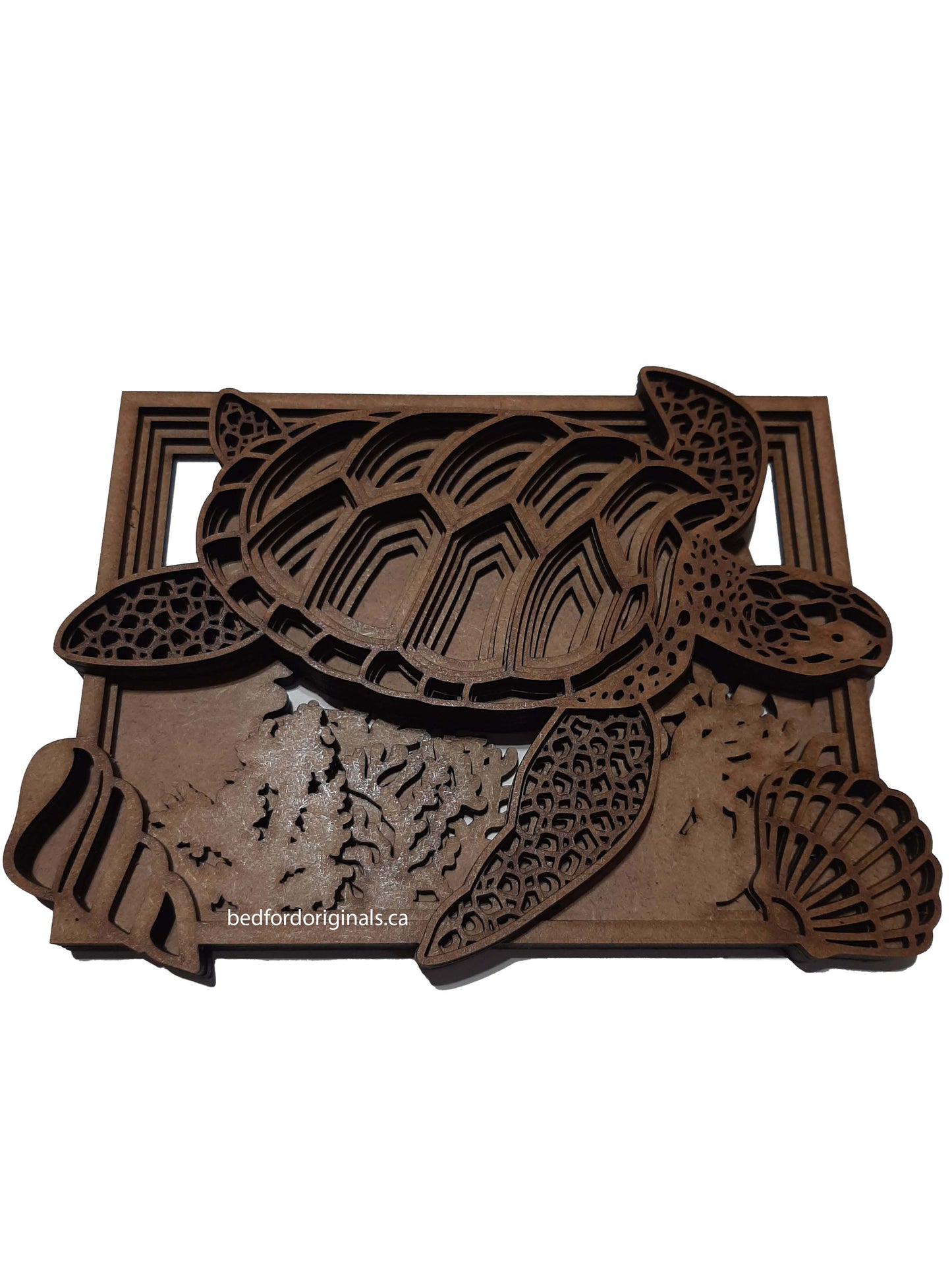 3D Wall Art - Framed Turtle - CLEARANCE