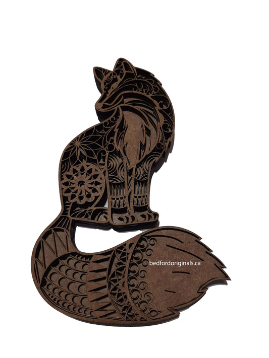 3D Wall Art - Fox - CLEARANCE