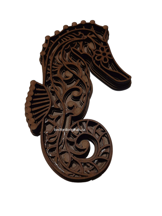 3D Wall Art - Seahorse - CLEARANCE