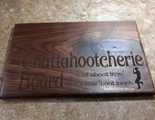 Walnut Charcheuterie Board