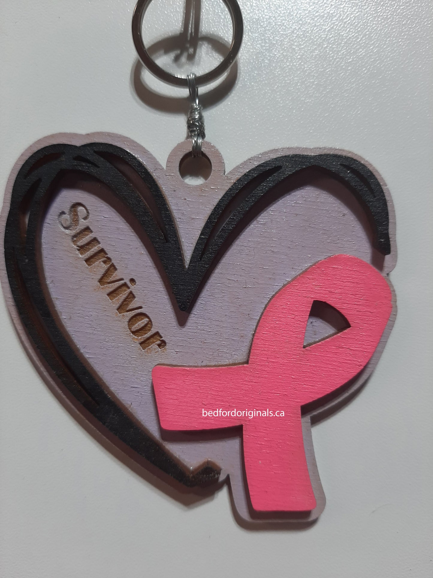 Survivor/Warrior Cancer - Keychains and Car Hangers