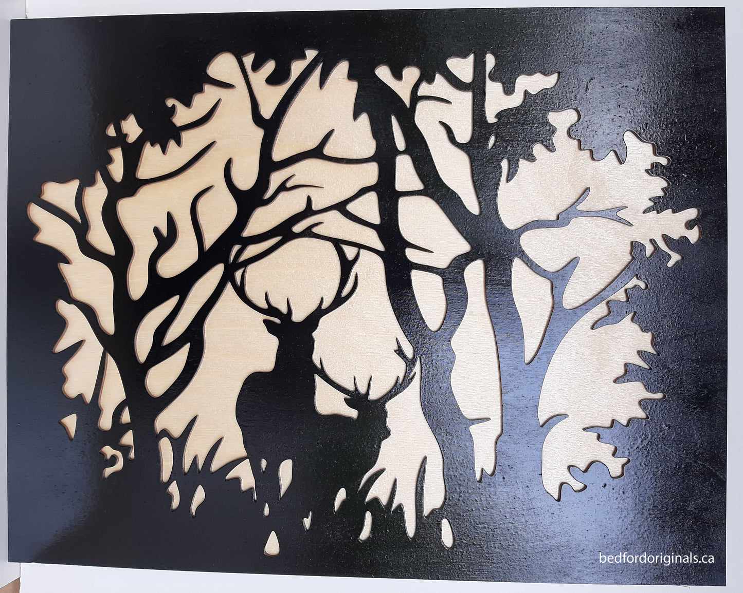 3D Wall Art - Deer Silhouette