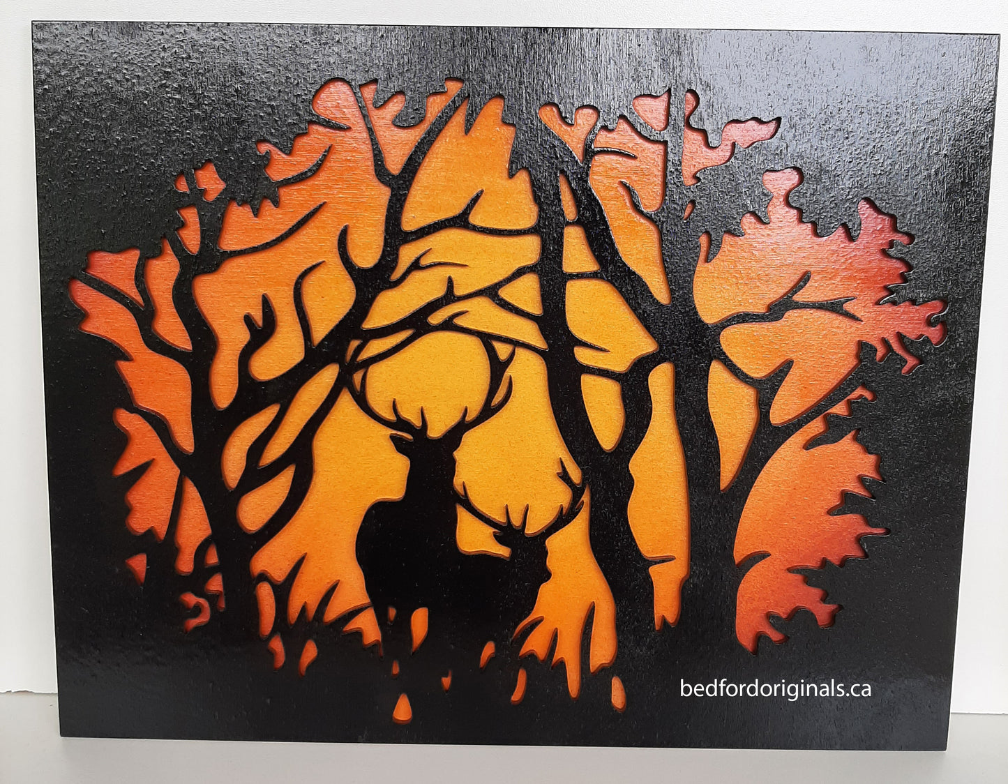 3D Wall Art - Deer Silhouette