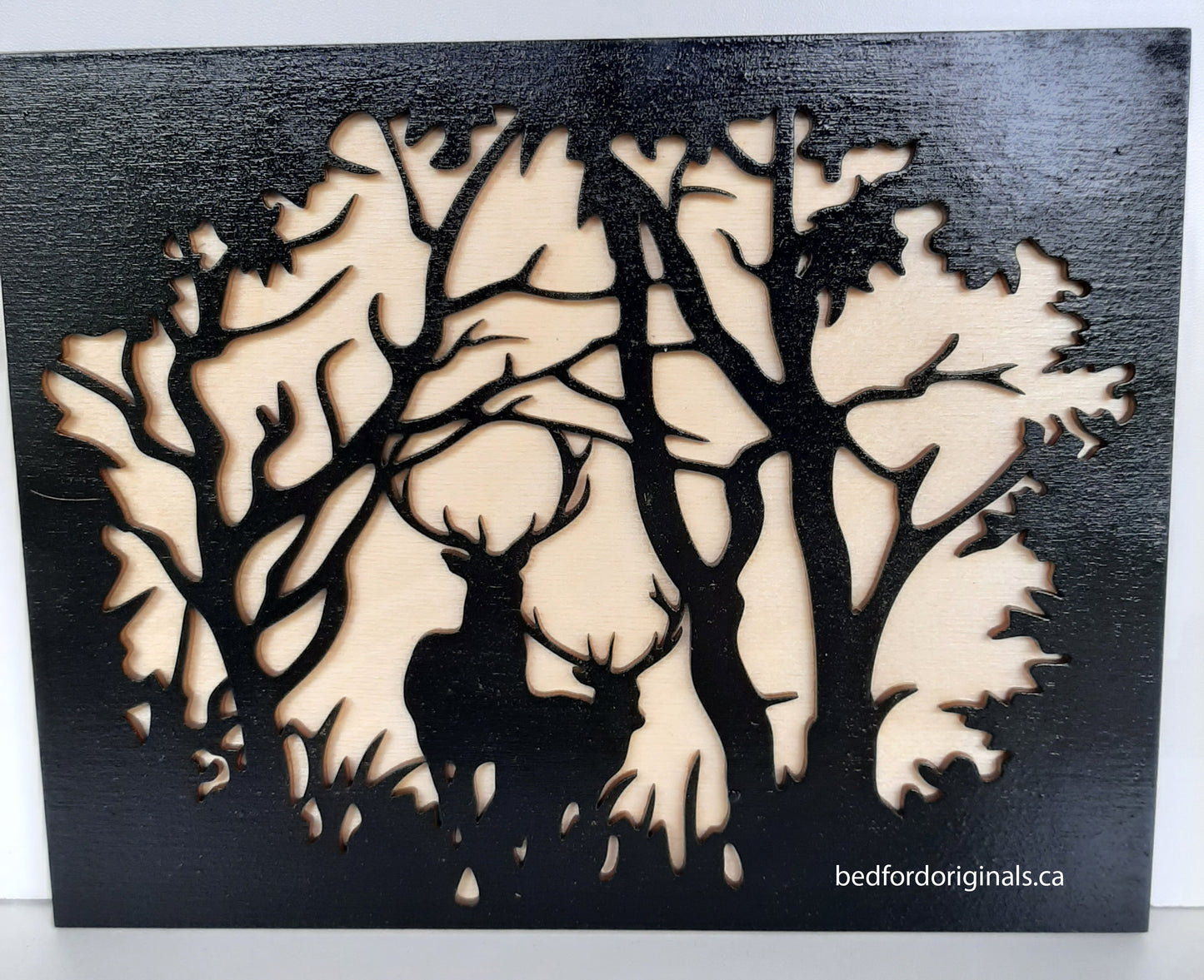 3D Wall Art - Deer Silhouette