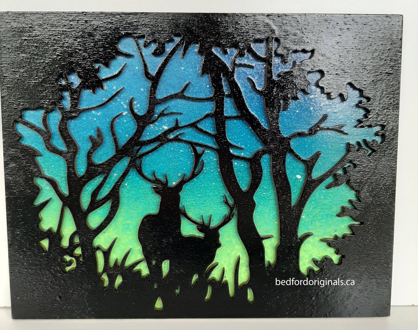 3D Wall Art - Deer Silhouette